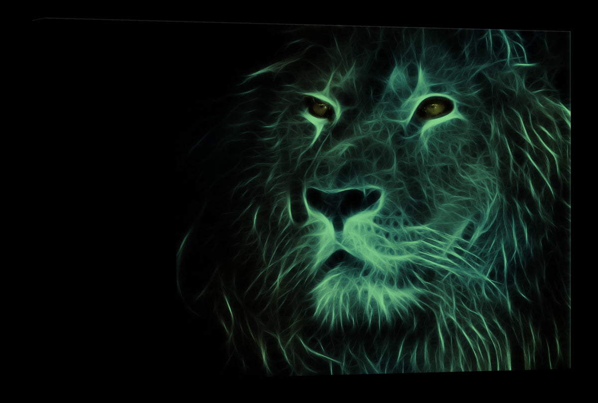 Animals No. 004, glowing at night