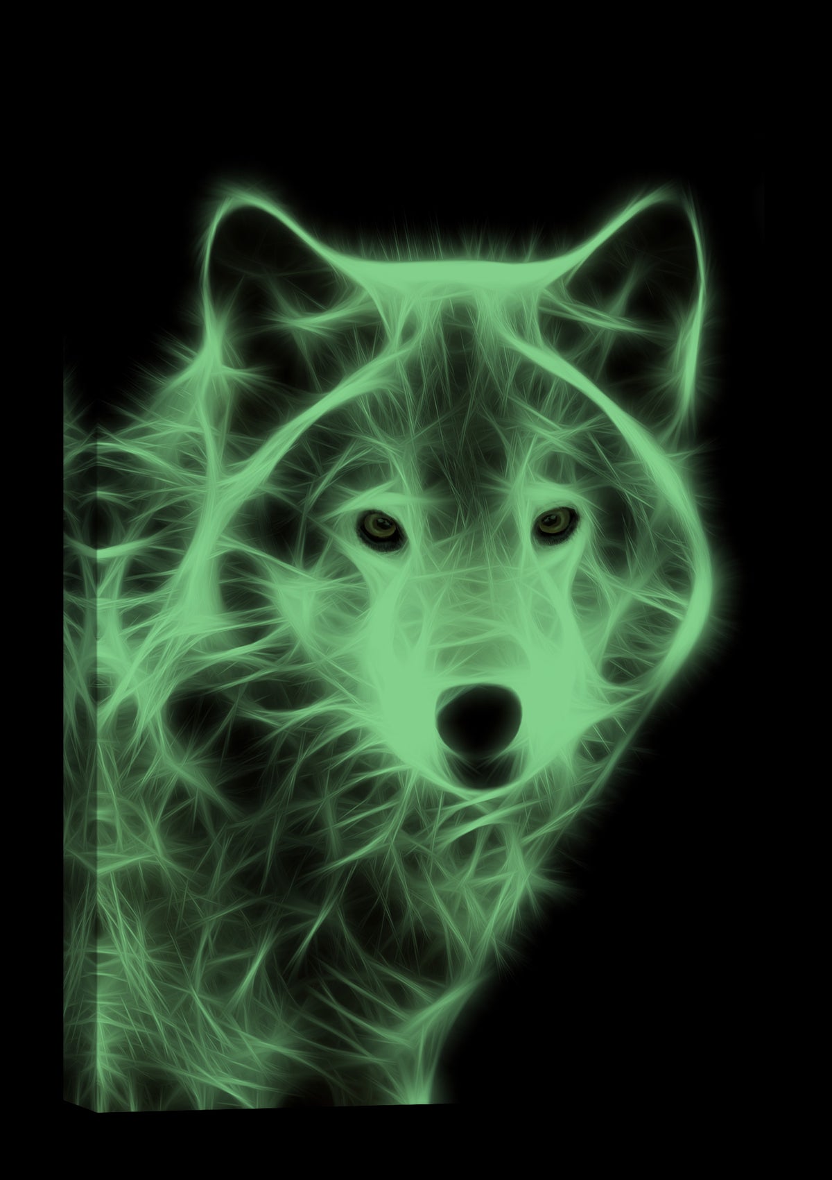 Animals No. 017, glowing at night