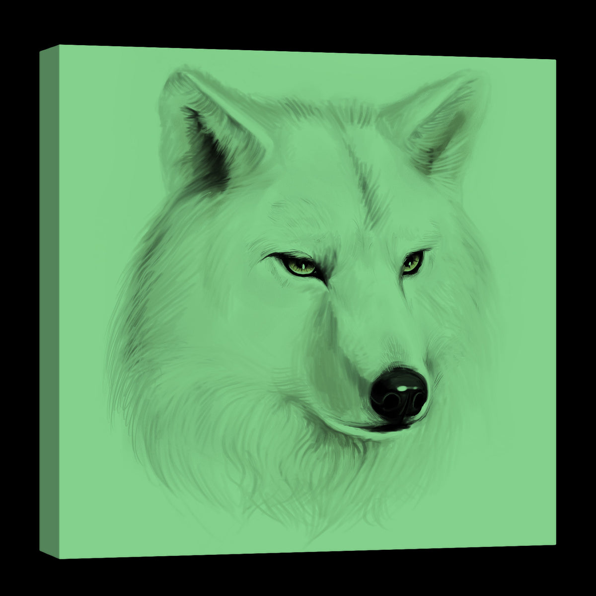 Animals No. 022, glowing at night