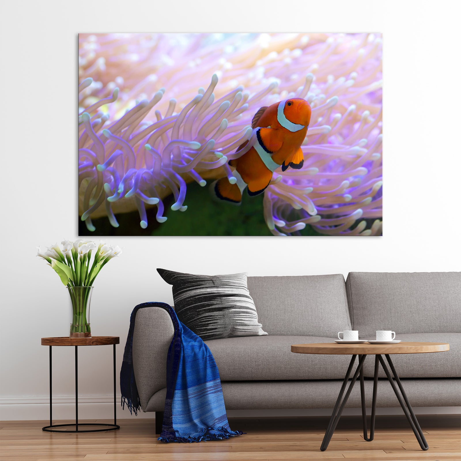Animals No. 033, shown framed in a room by day