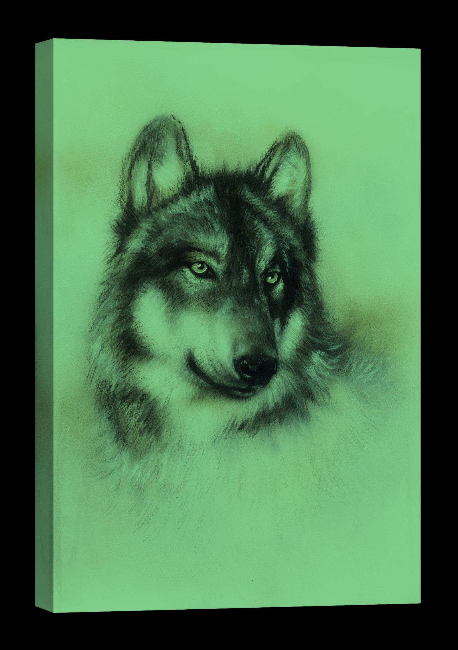 Animals No. 037, glowing at night