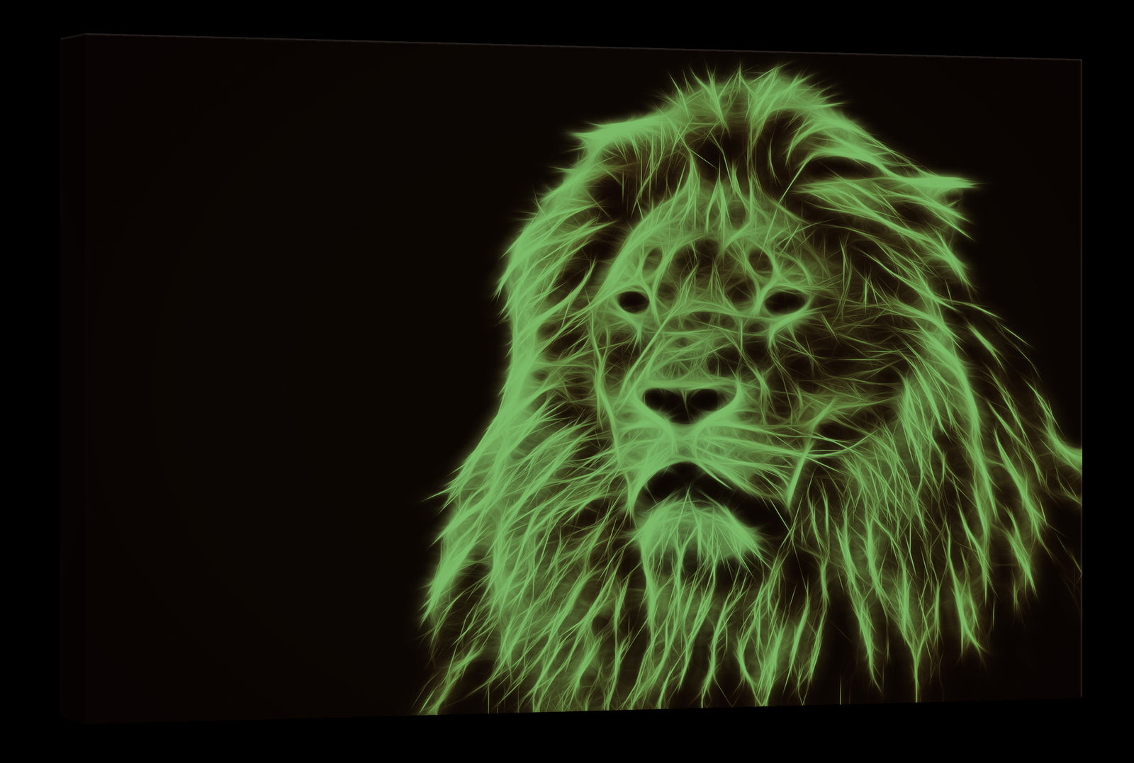 Animals No. 039, glowing at night