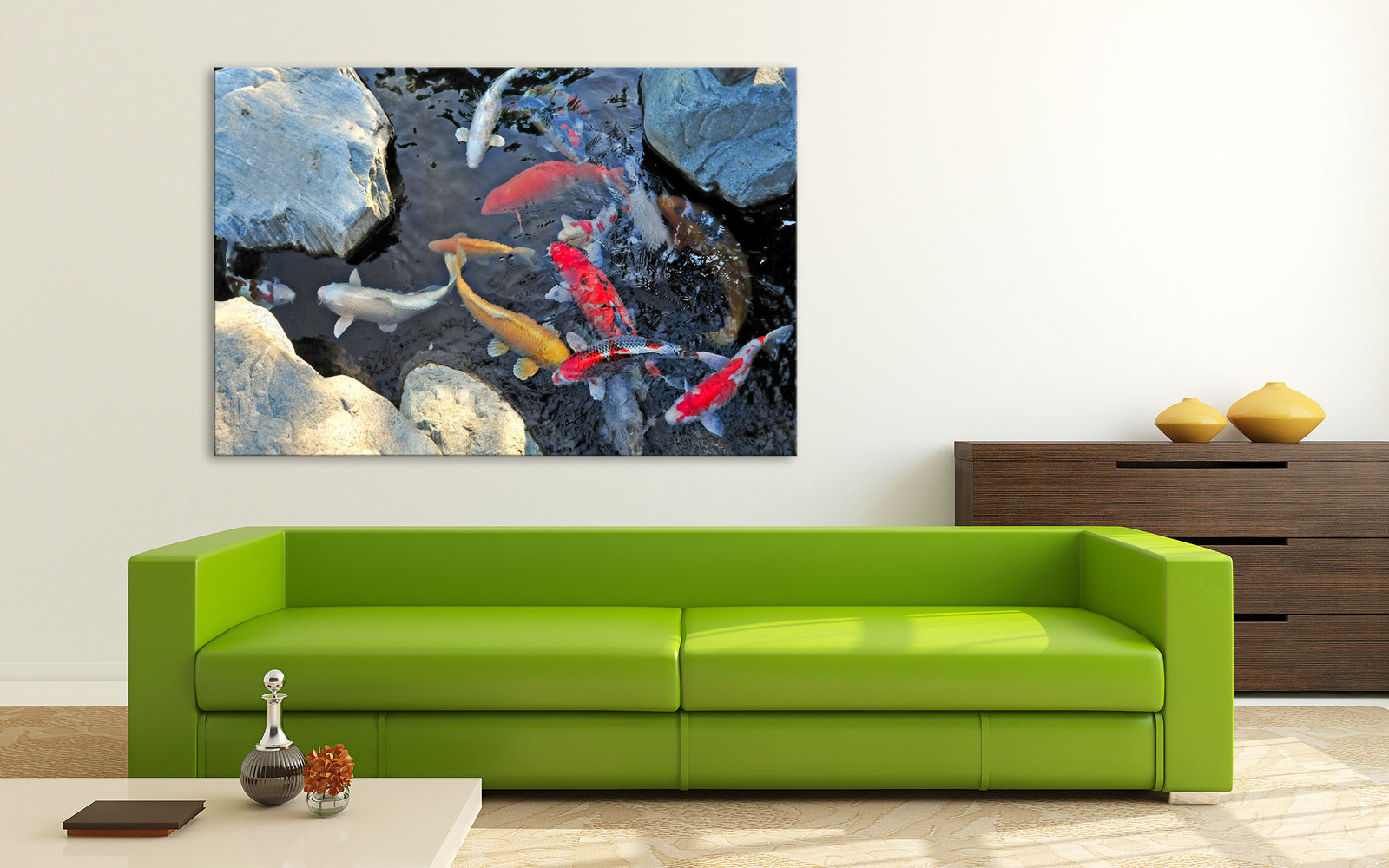 Animals No. 052, shown framed in a room by day