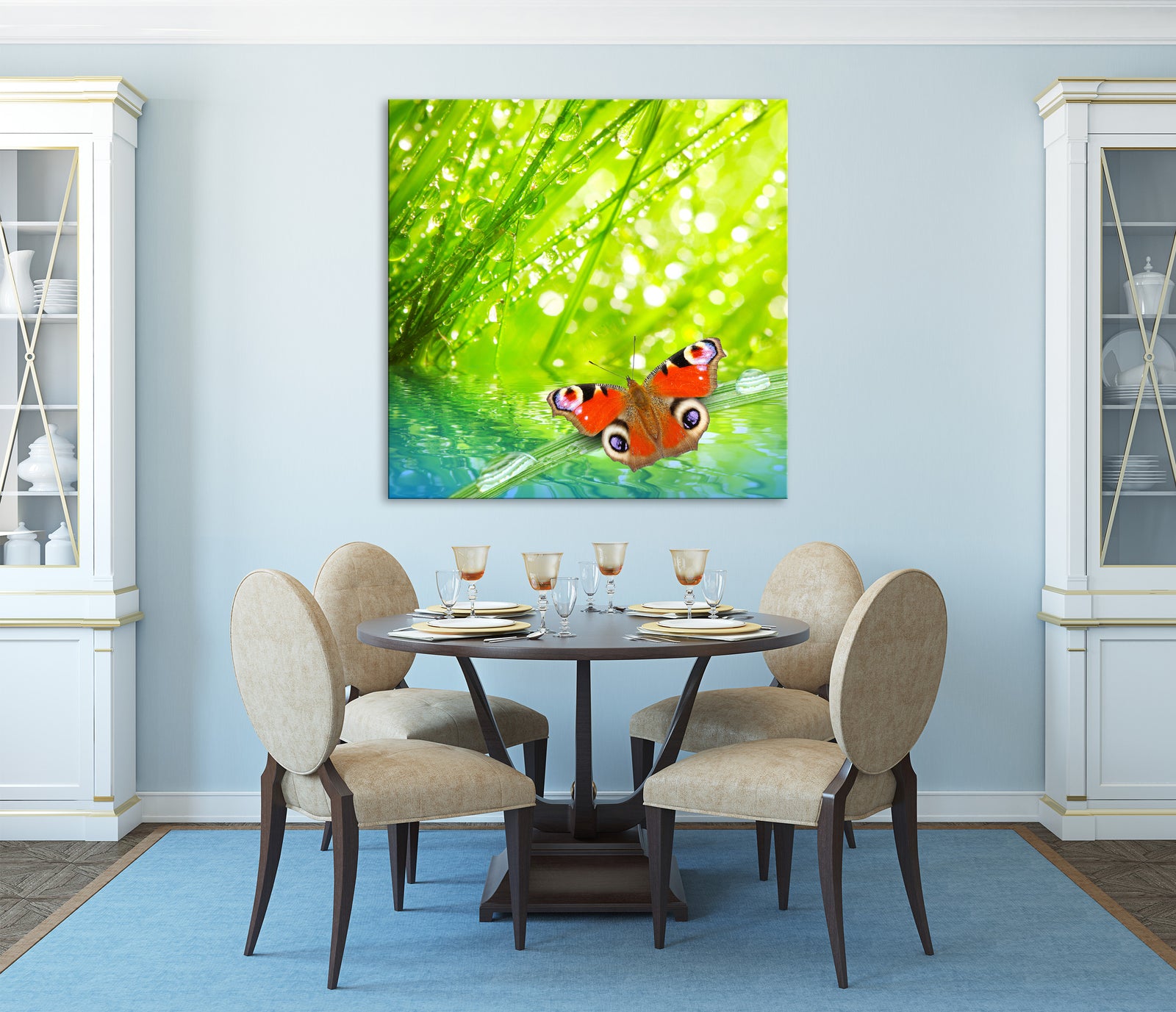 Animals No. 089, shown framed in a room by day
