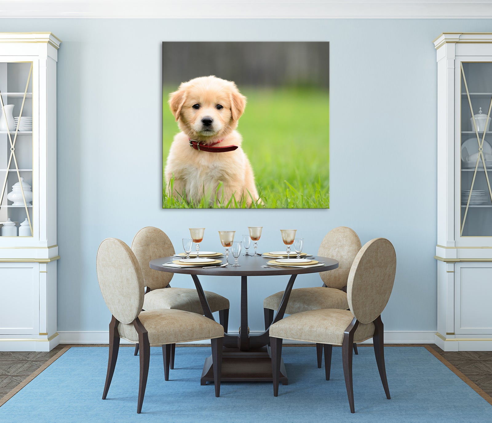 Animals No. 094, shown framed in a room by day