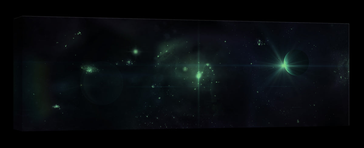 Cosmos No. 045, glowing at night