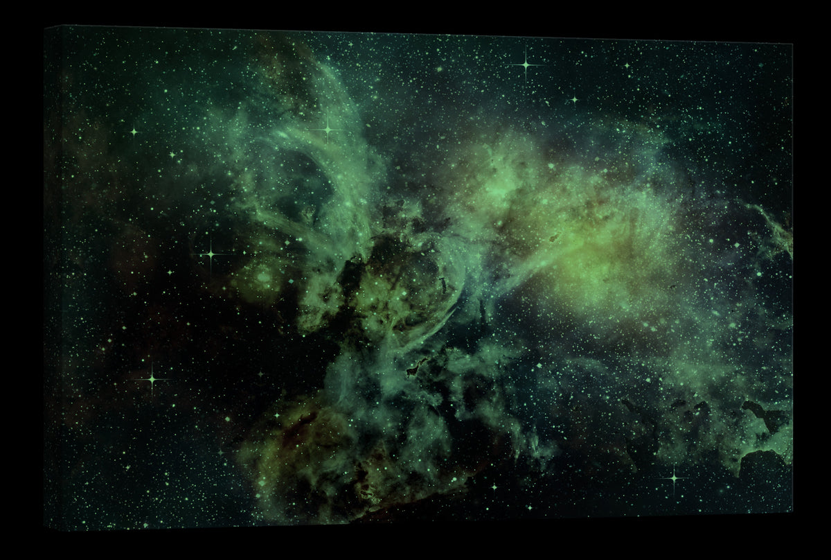 Cosmos No. 054, glowing at night