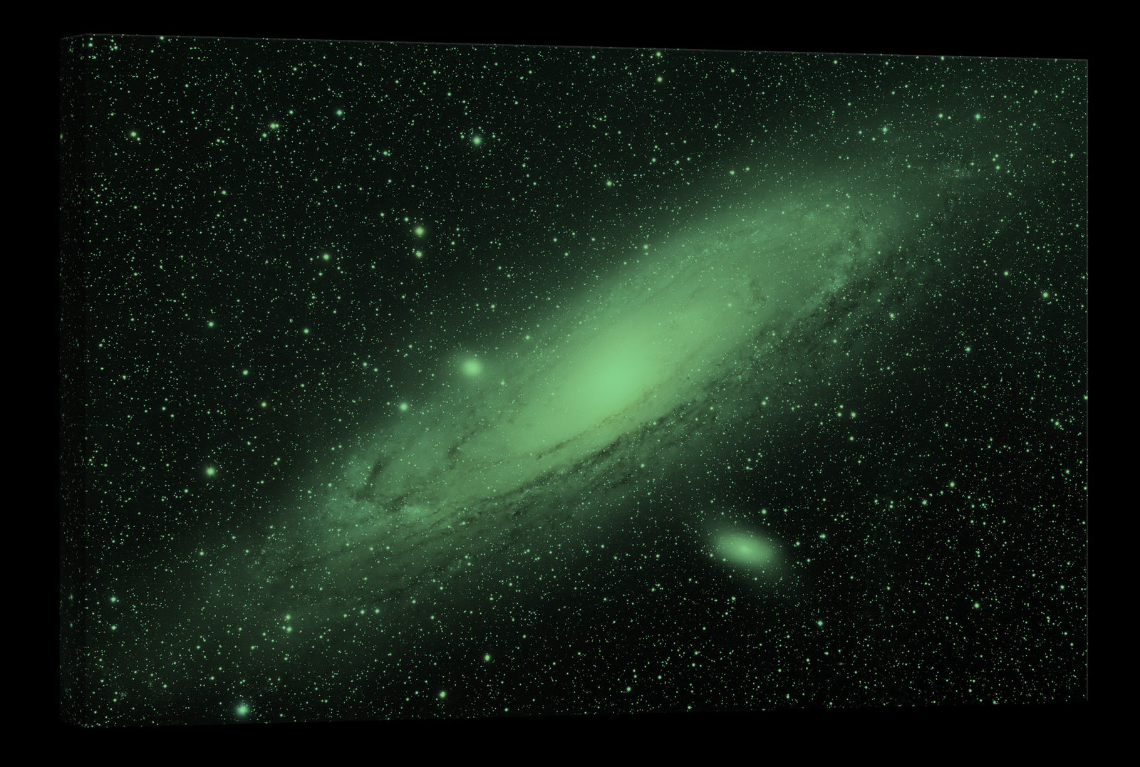 Cosmos No. 072, glowing at night