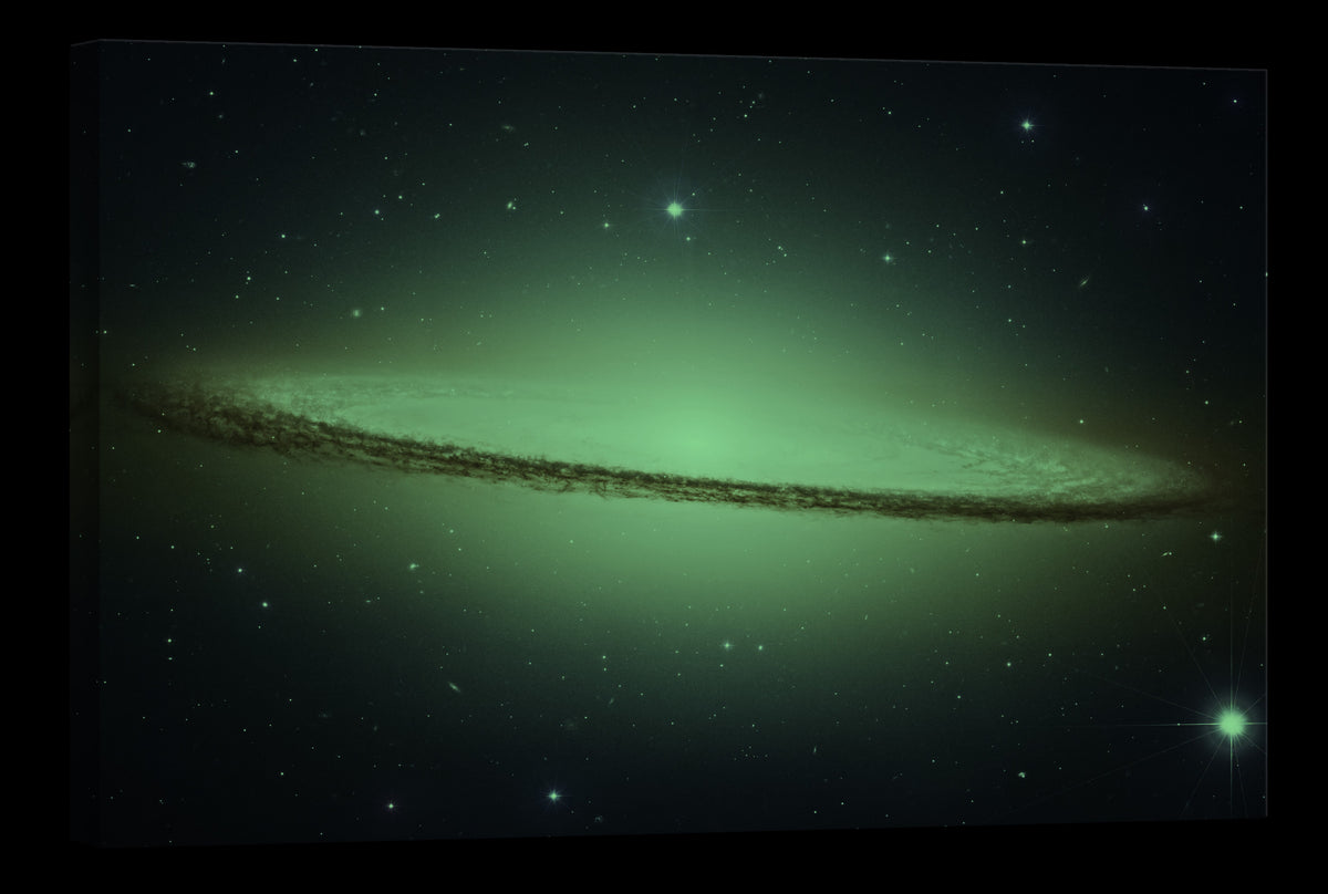 Cosmos No. 092, glowing at night