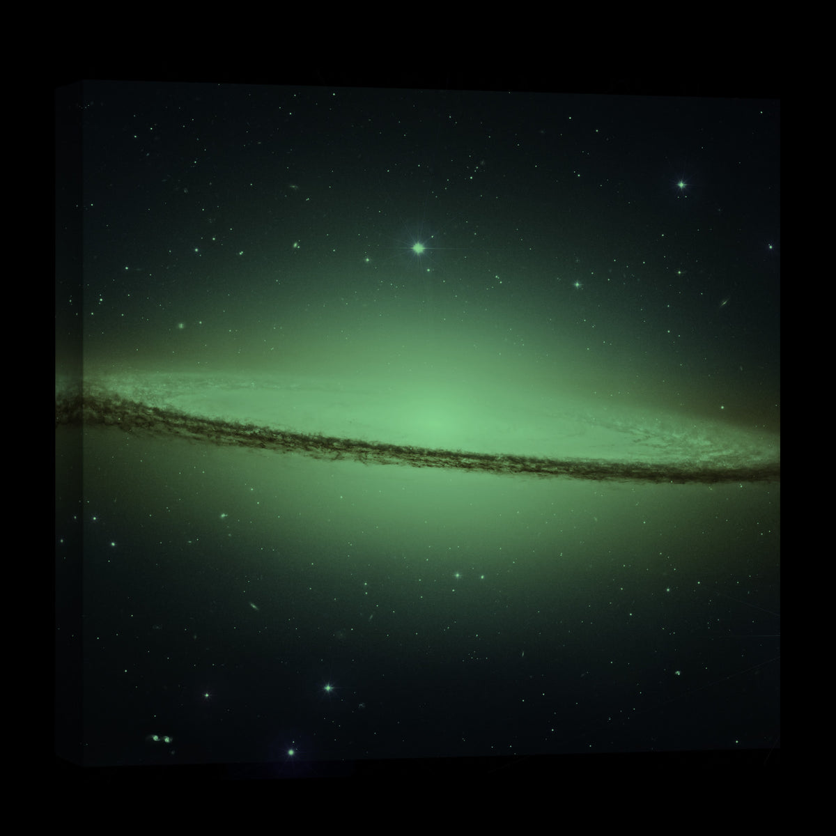 Cosmos No. 099, glowing at night