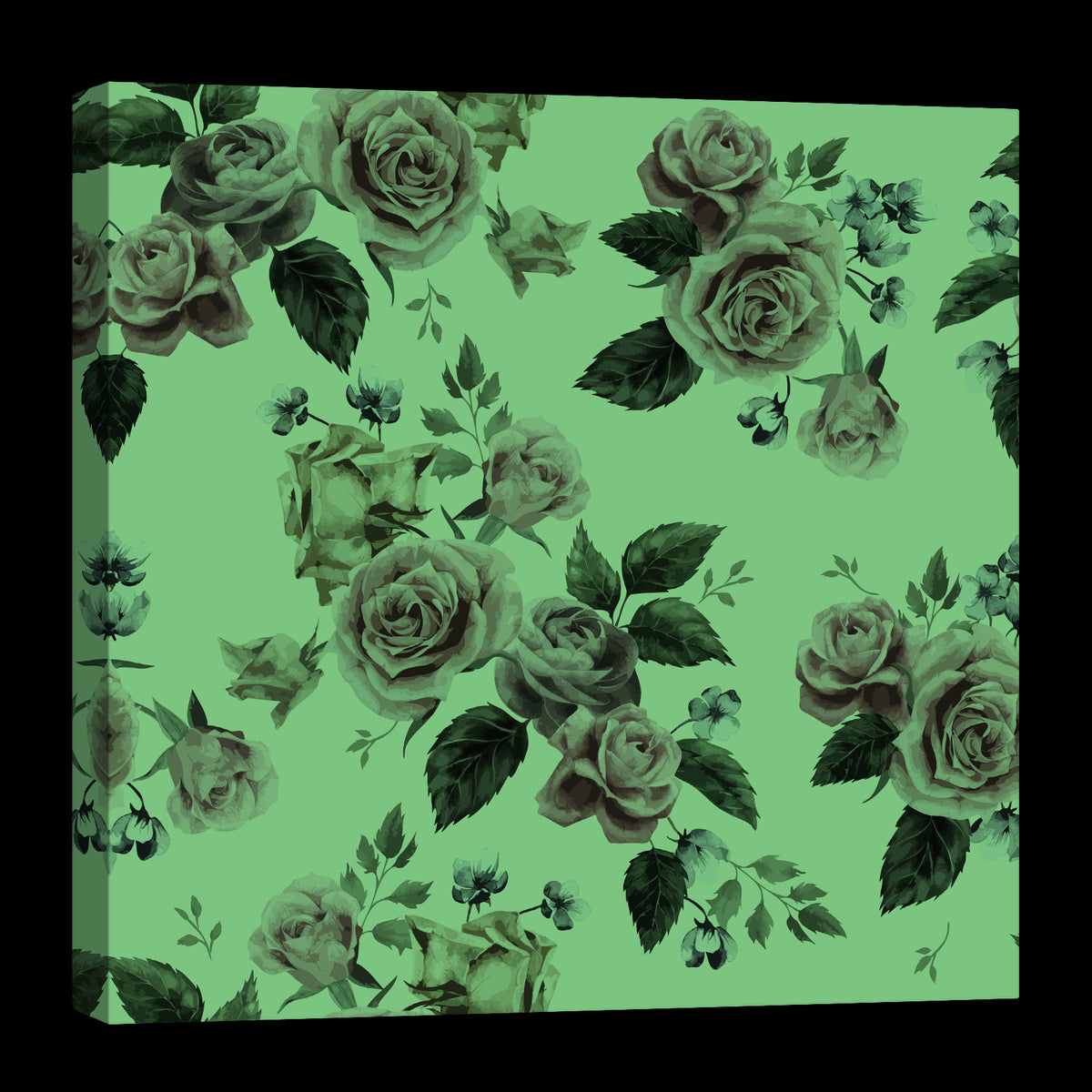 Flowers No. 022, glowing at night