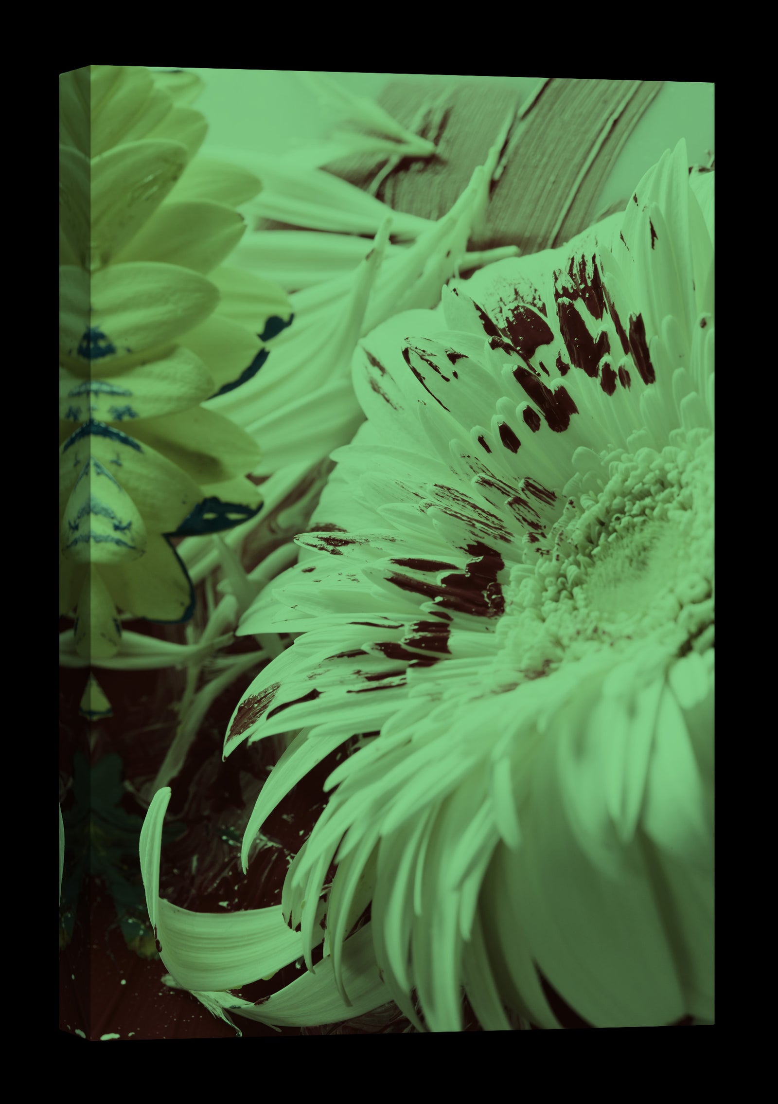 Flowers No. 024, glowing at night