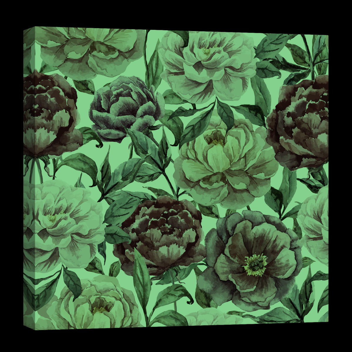 Flowers No. 037, glowing at night