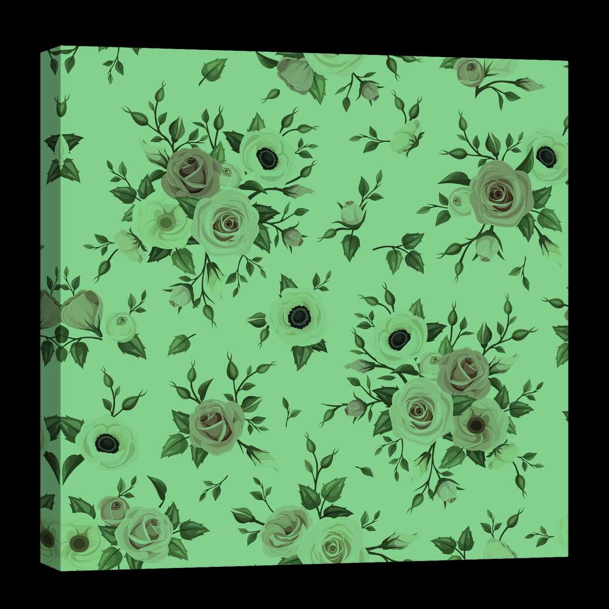 Flowers No. 041, glowing at night
