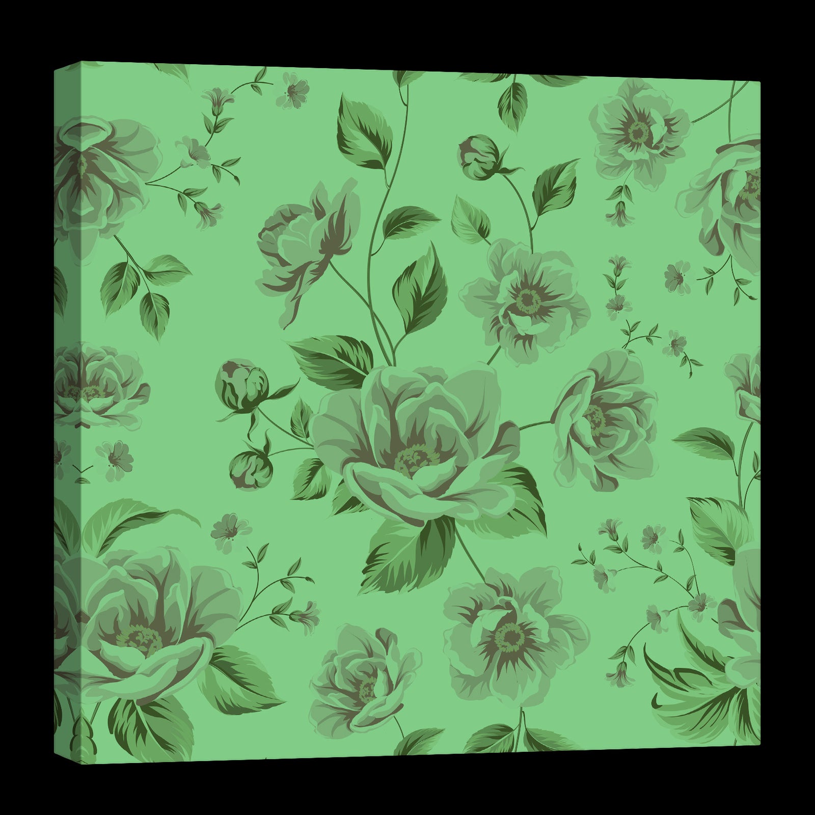 Flowers No. 046, glowing at night