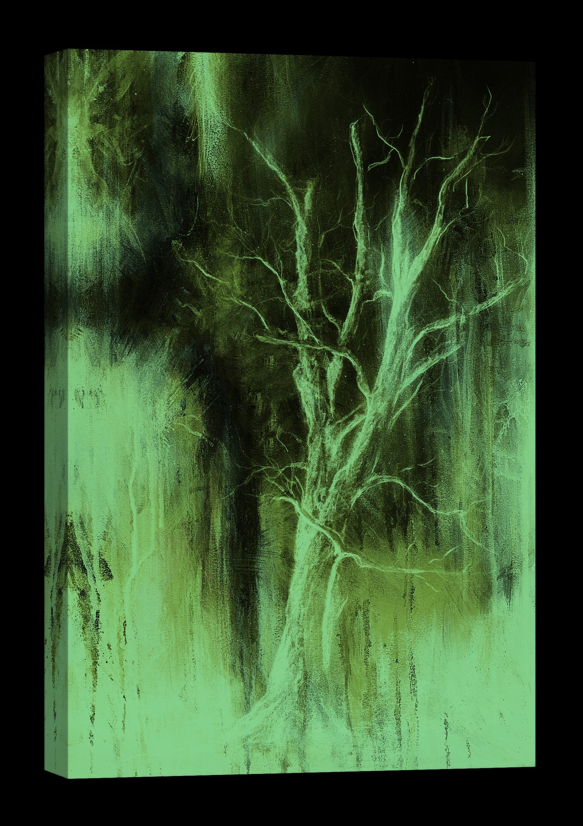 Abstract No. 013, glowing at night