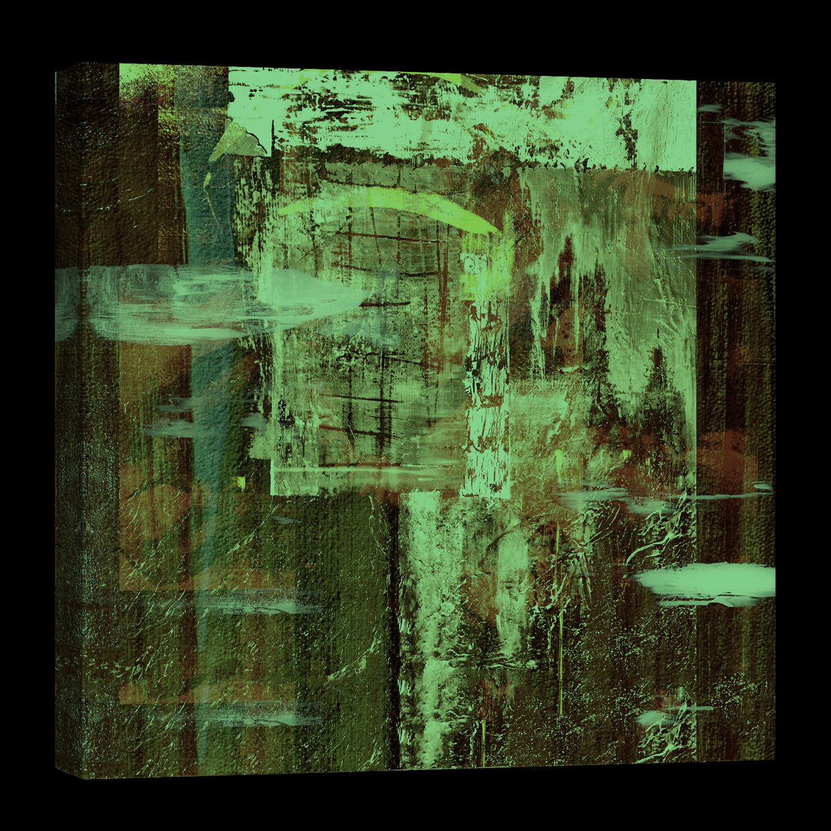 Abstract No. 025, glowing at night