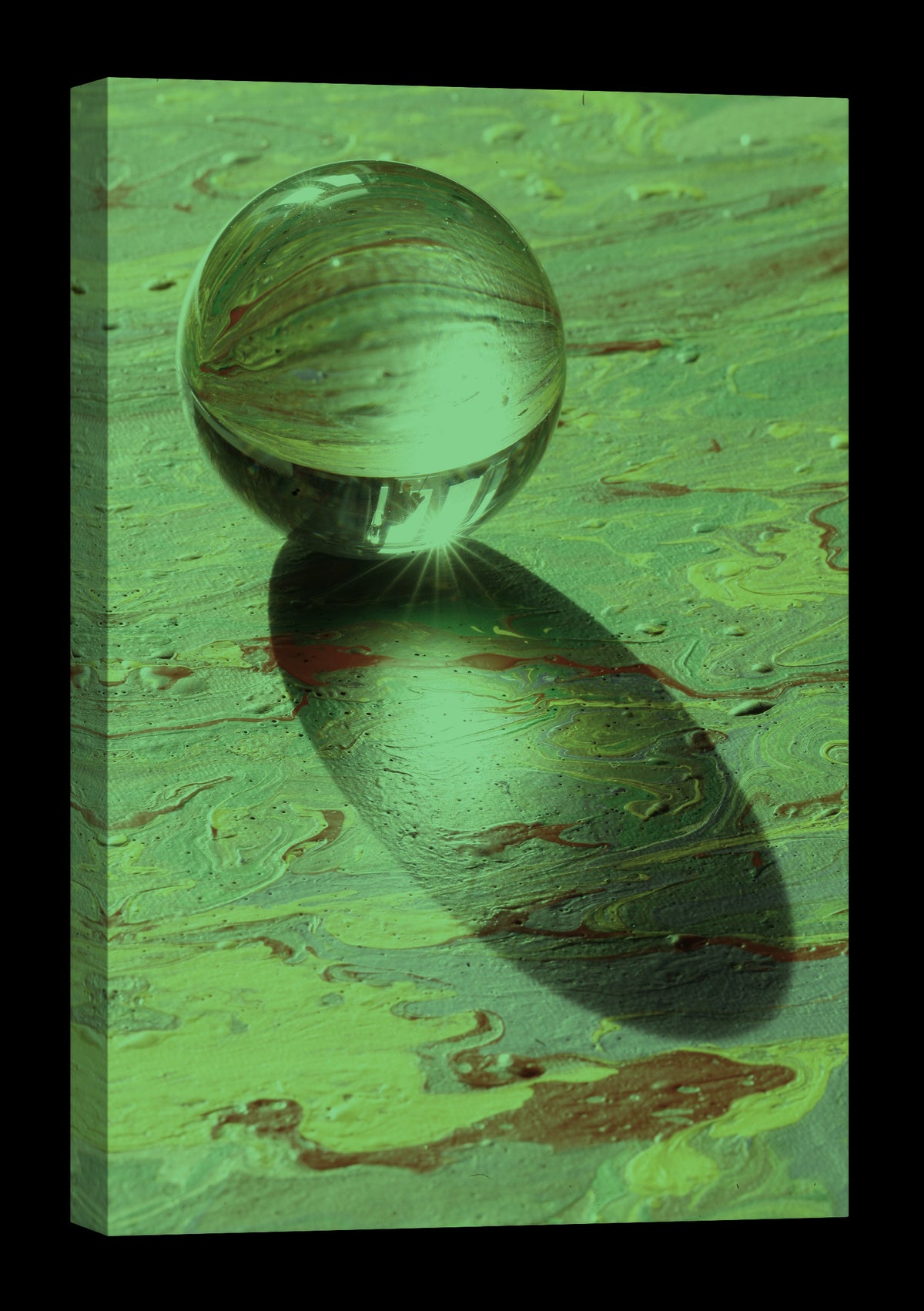 Abstract No. 052, glowing at night