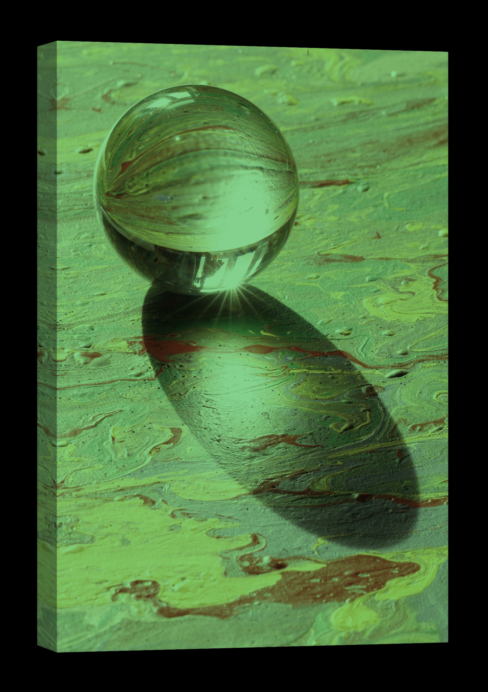 Abstract No. 052, glowing at night