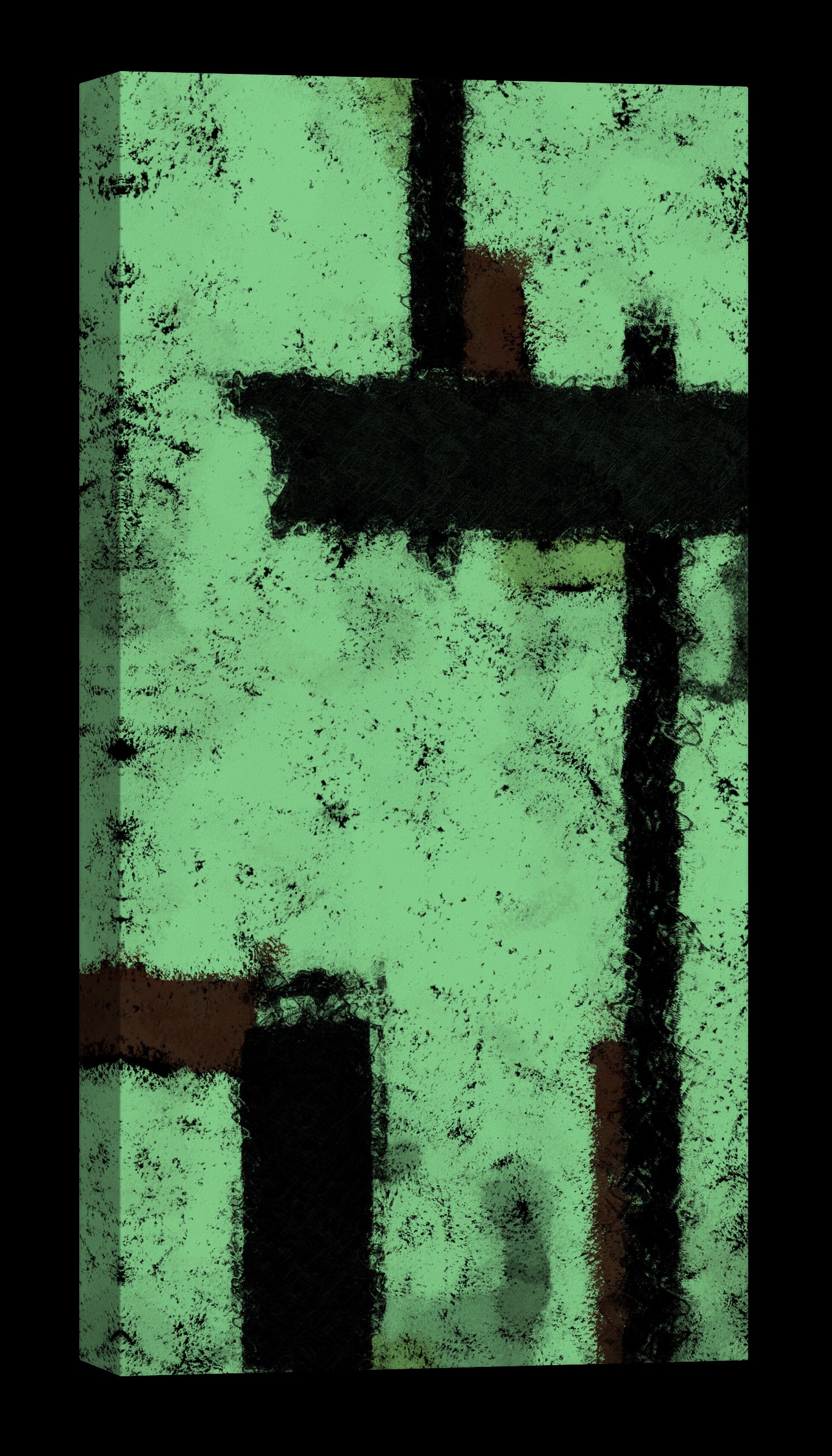 Abstract No. 054, glowing at night