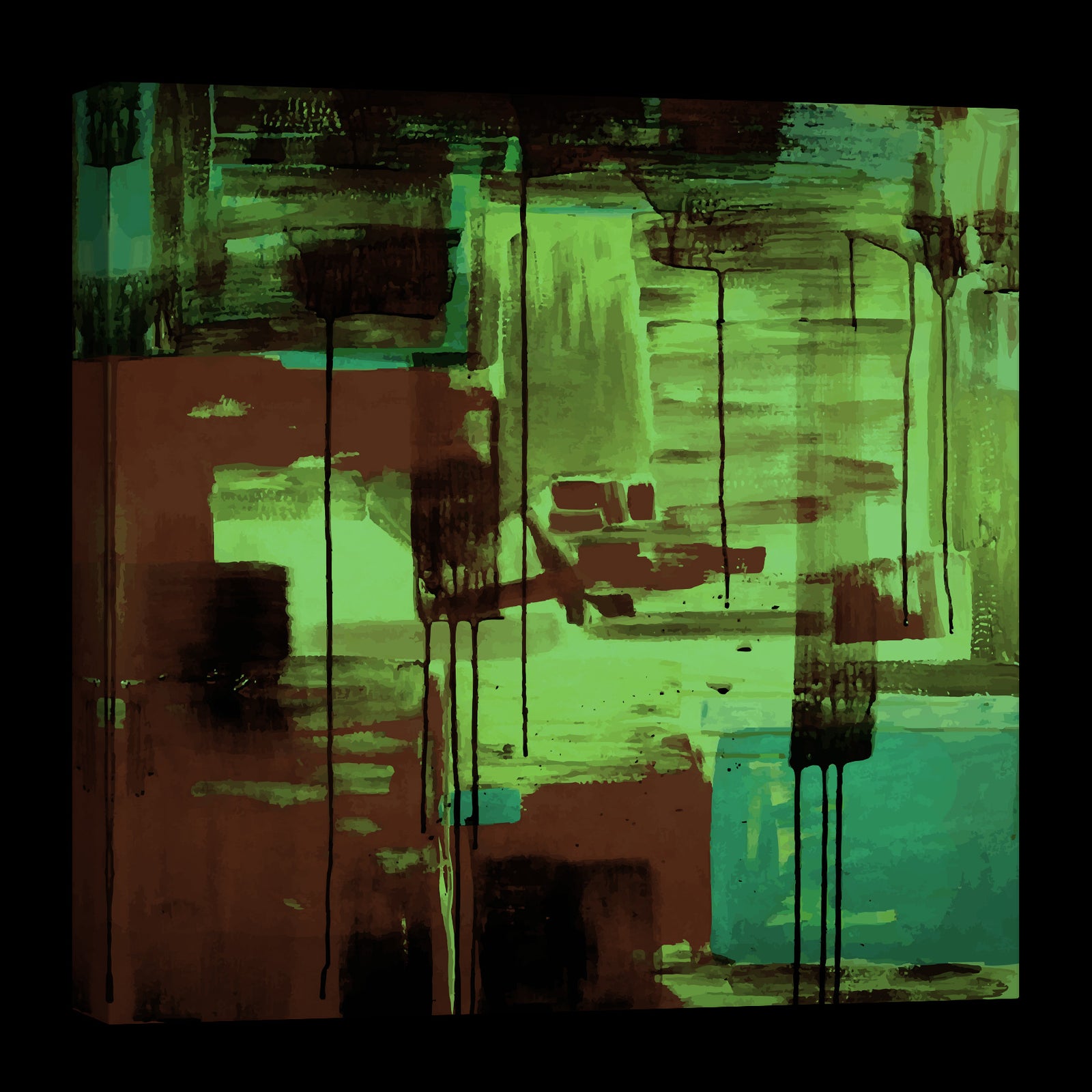 Abstract No. 055, glowing at night