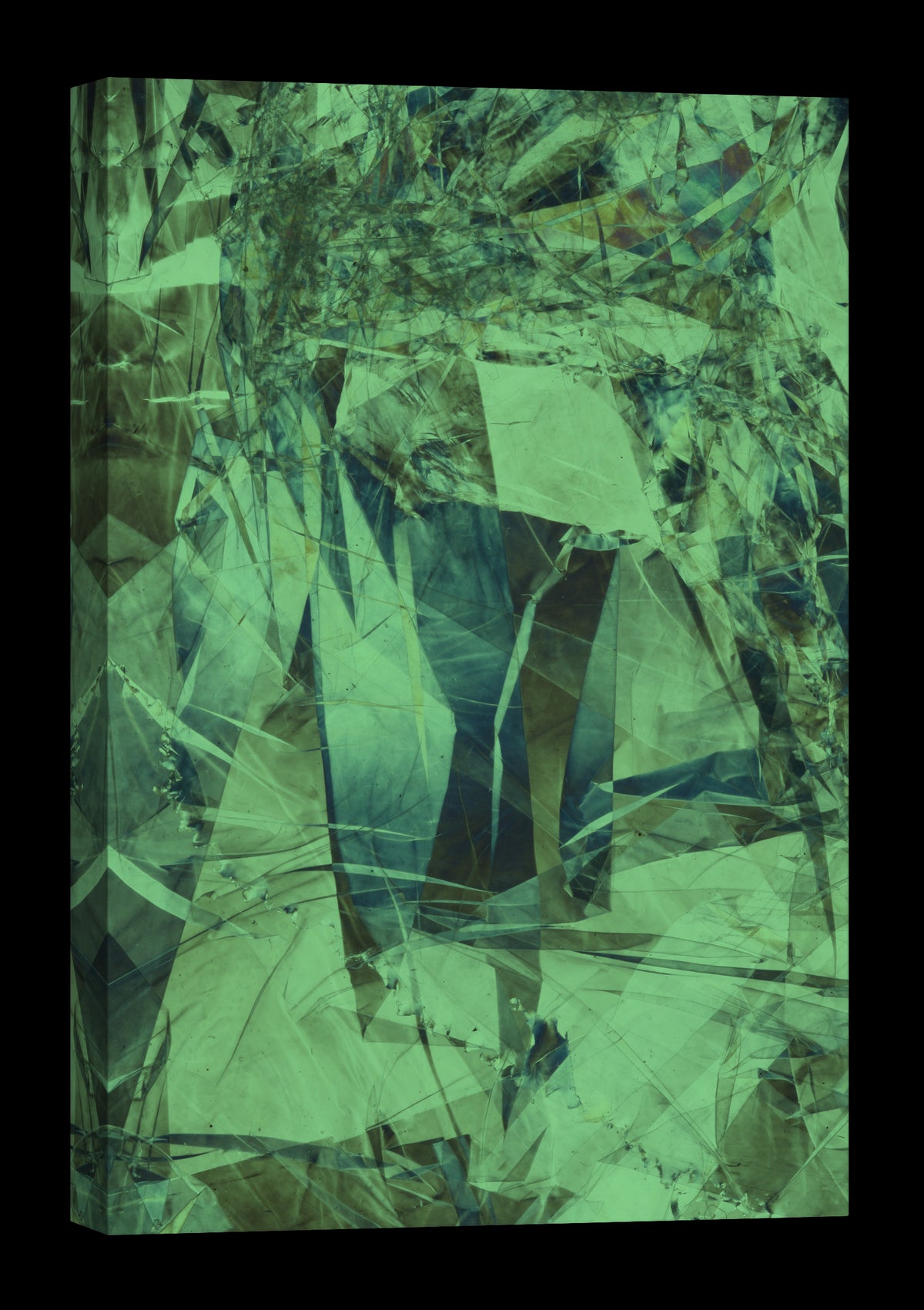 Abstract No. 077, glowing at night