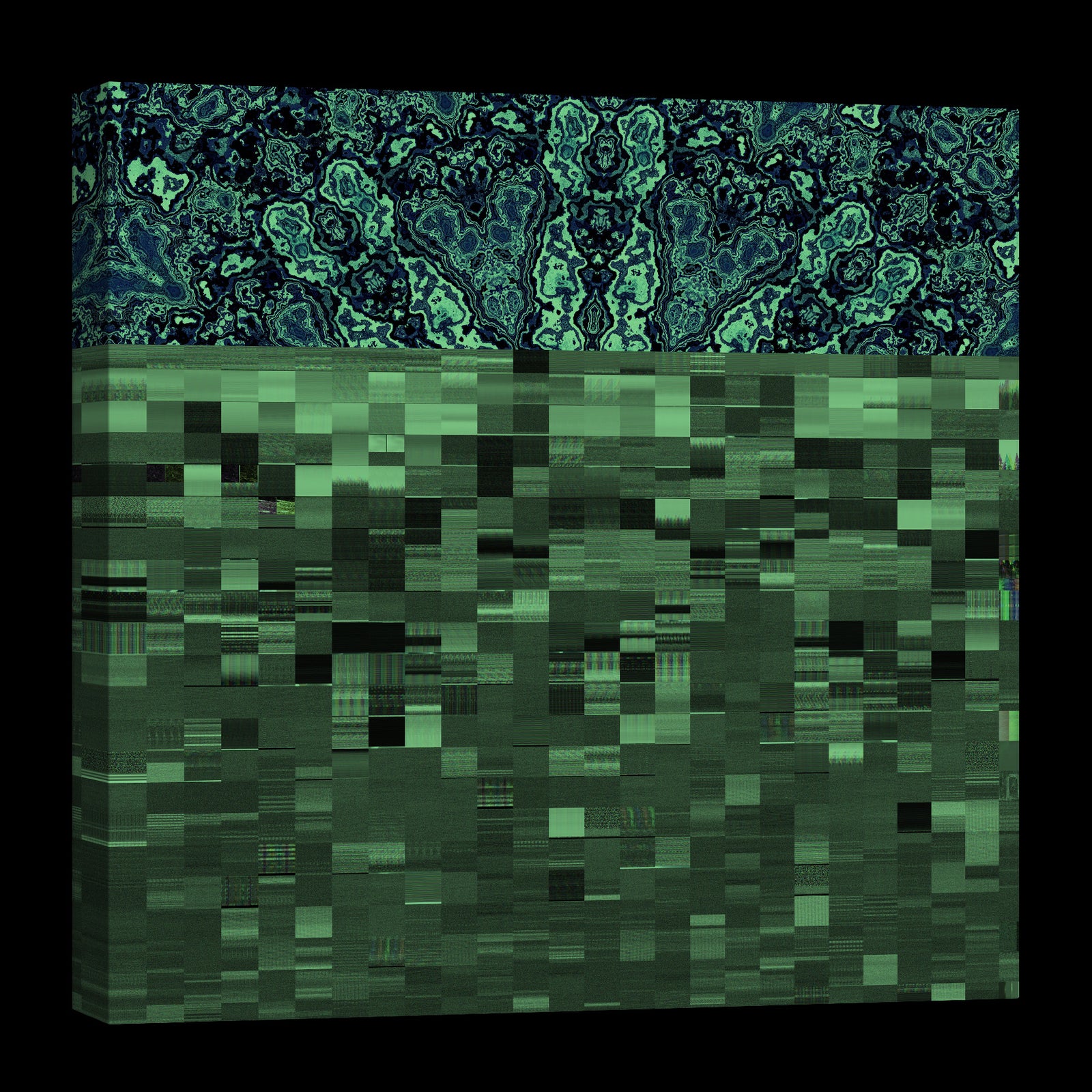 Abstract No. 091, glowing at night