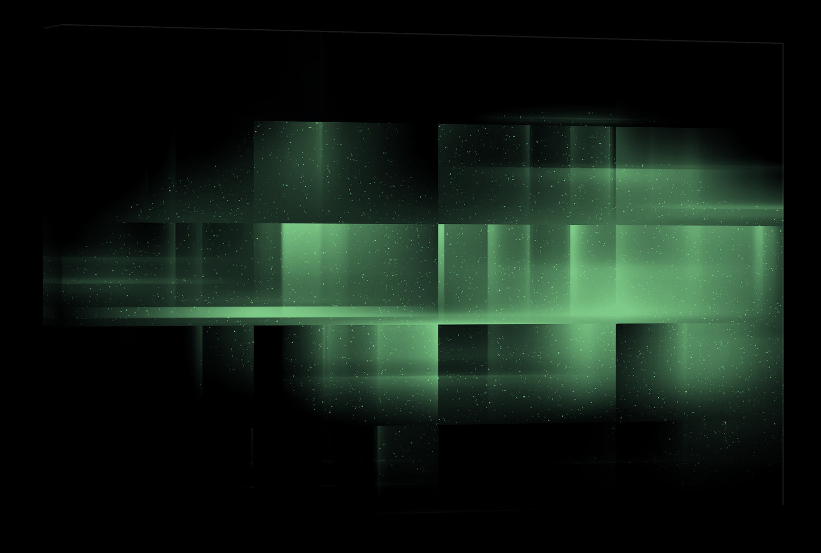Abstract No. 117, glowing at night