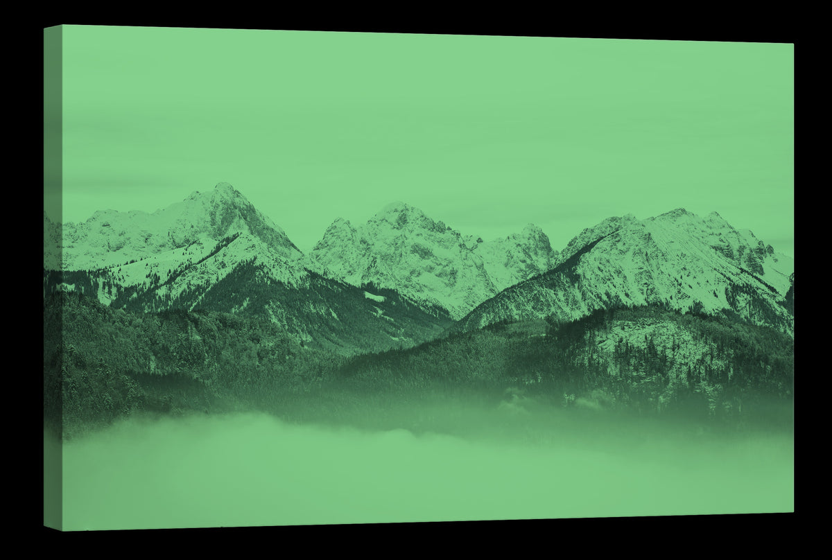 Landscapes No. 011, glowing at night