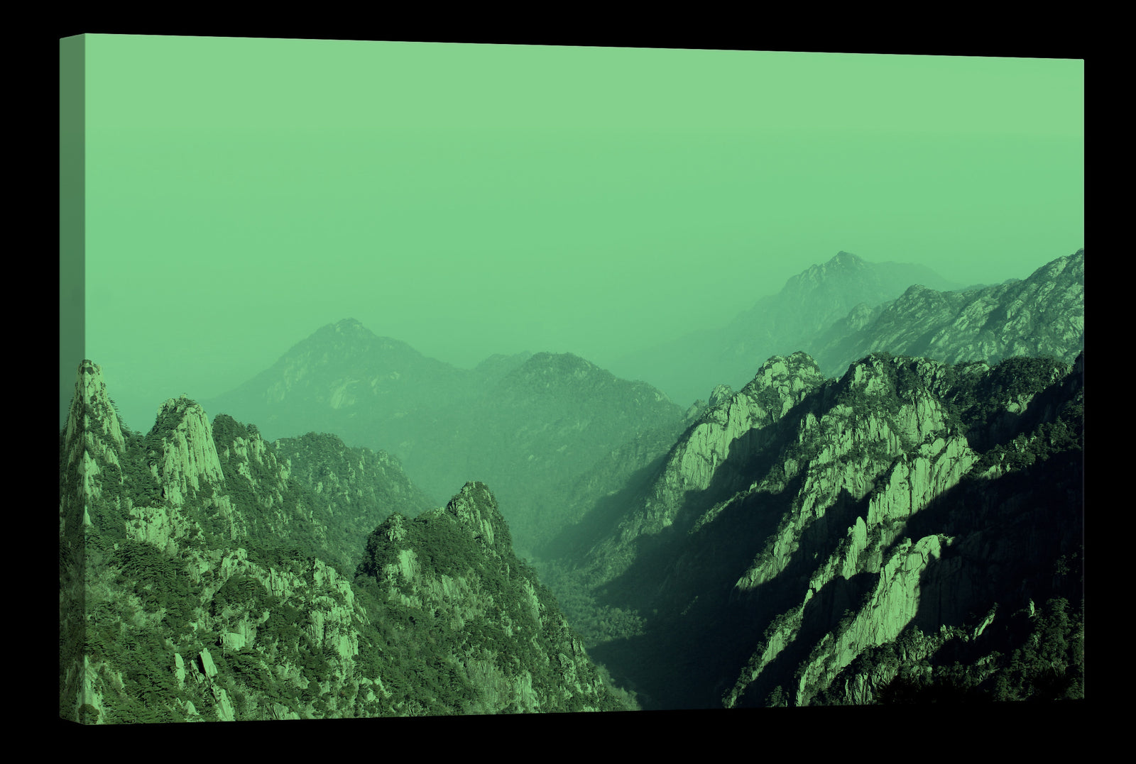 Landscapes No. 020, glowing at night