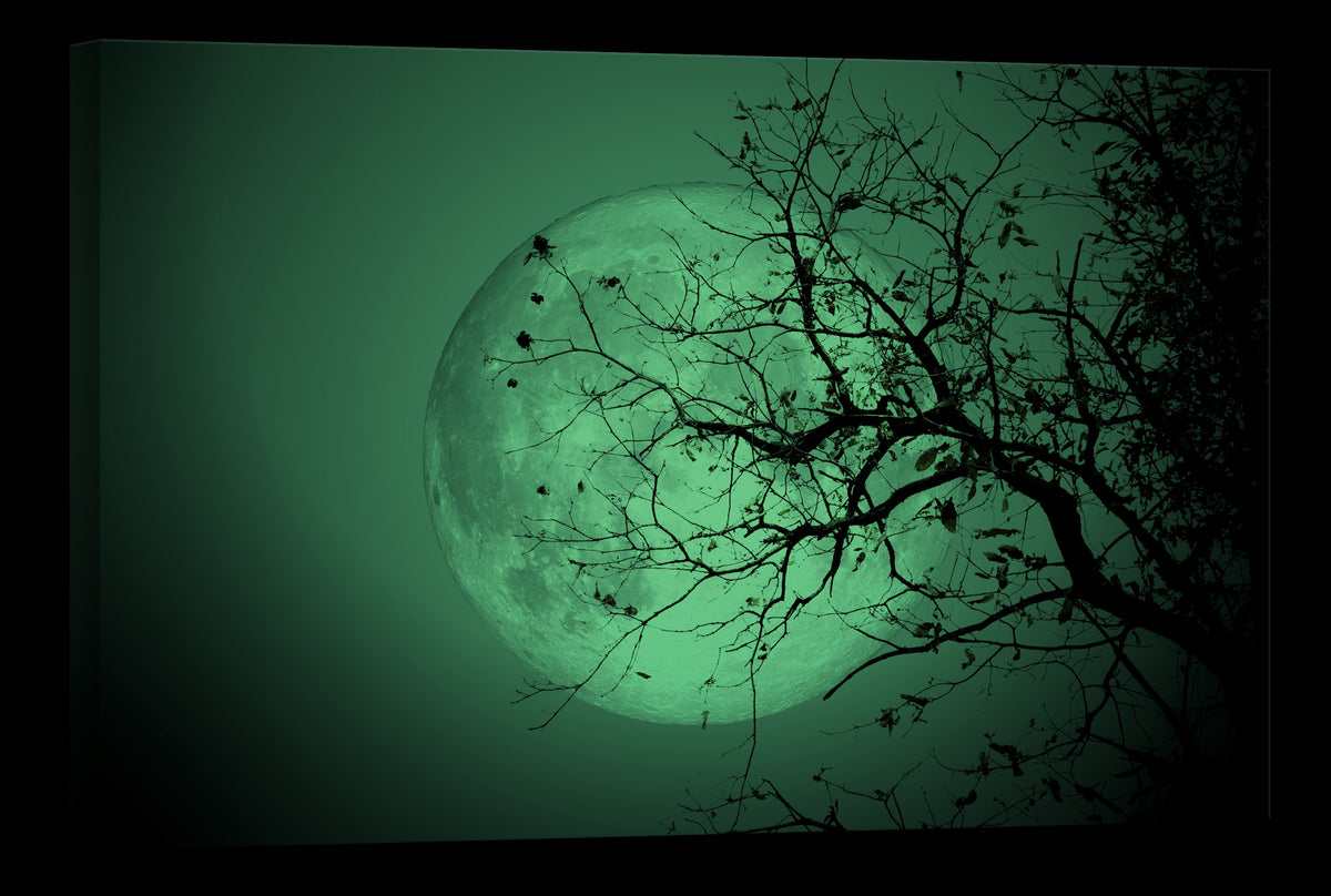 Landscapes No. 026, glowing at night