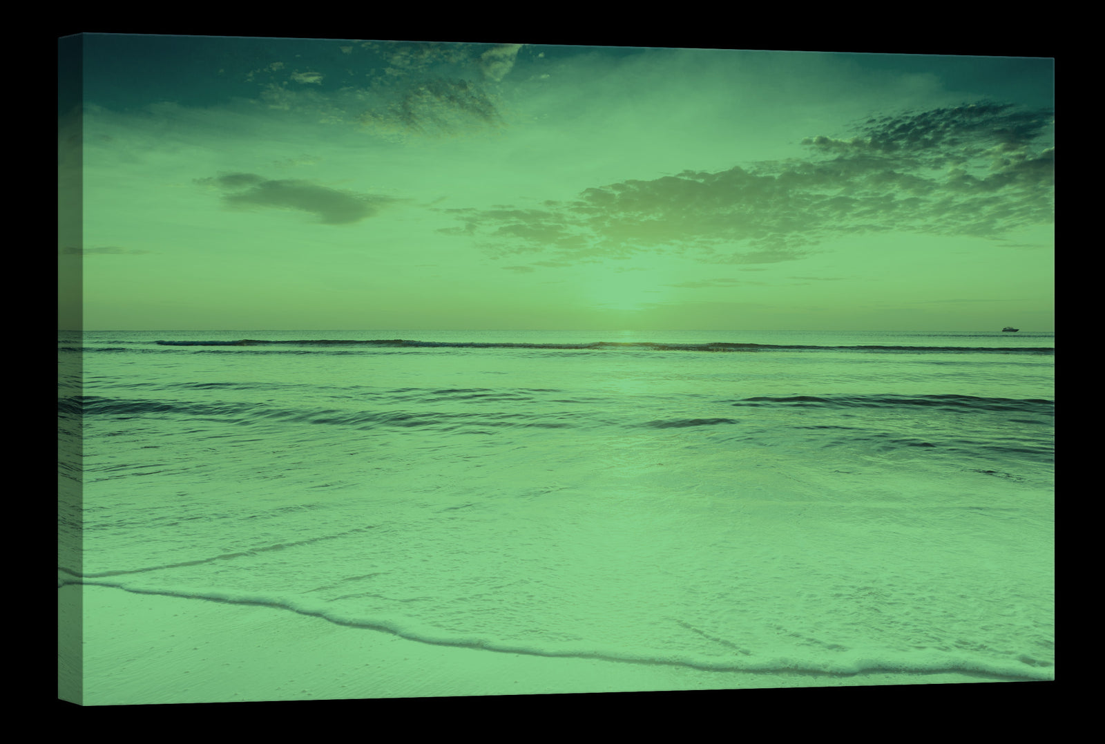Landscapes No. 037, glowing at night