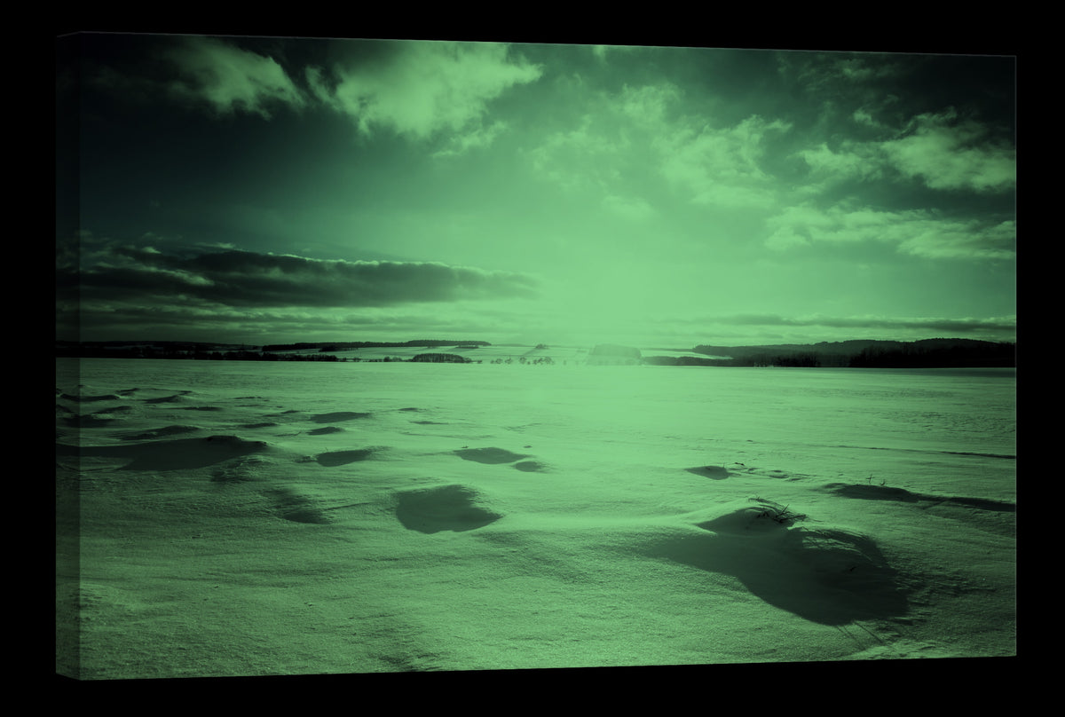 Landscapes No. 048, glowing at night