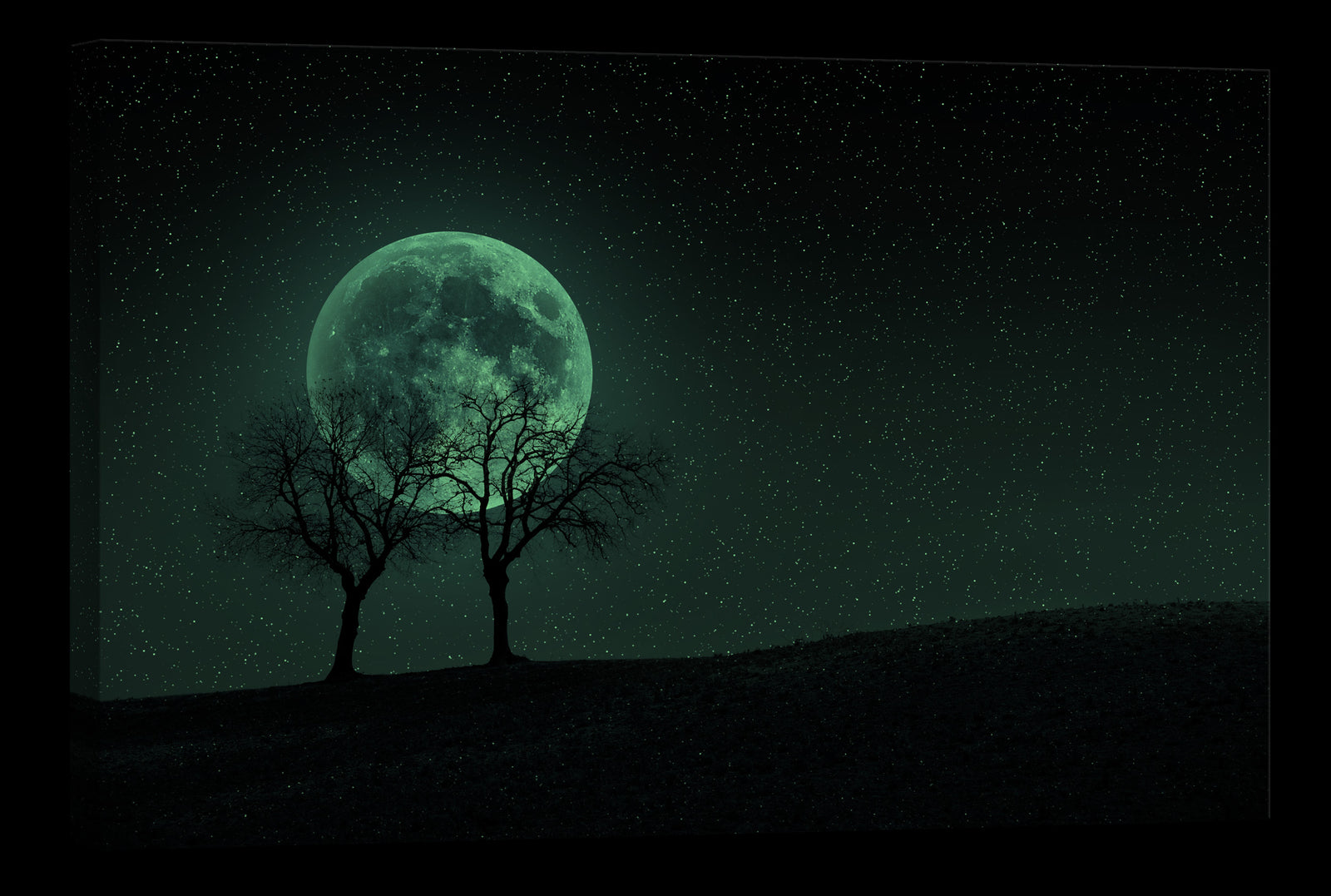 Landscapes No. 053, glowing at night