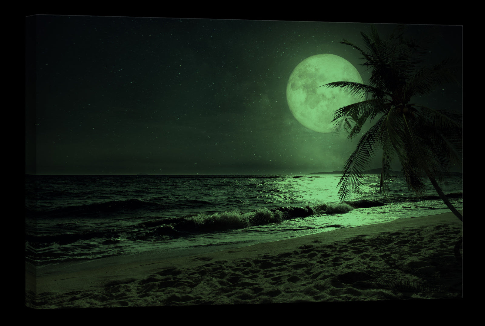 Landscapes No. 062, glowing at night
