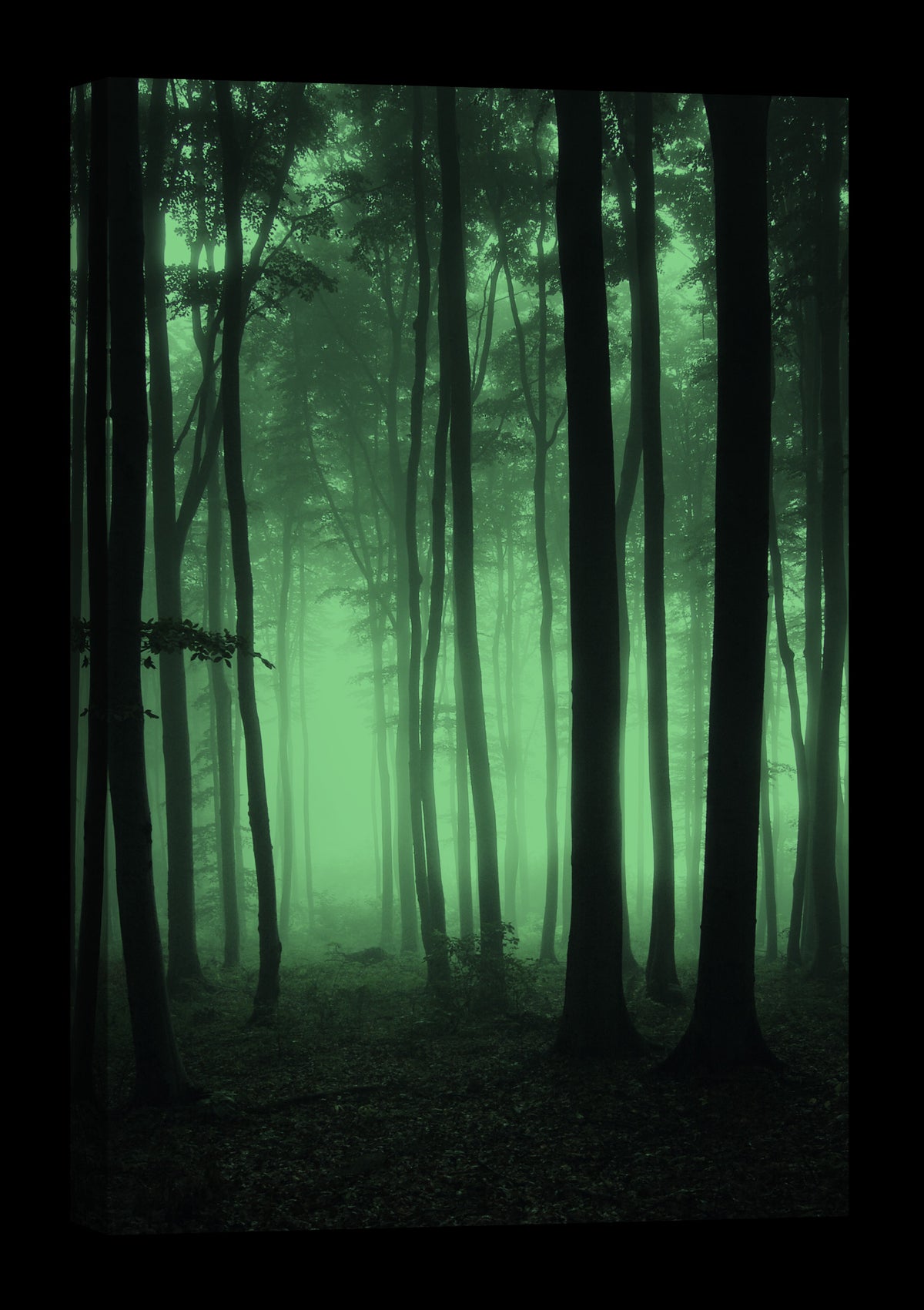 Landscapes No. 076, glowing at night
