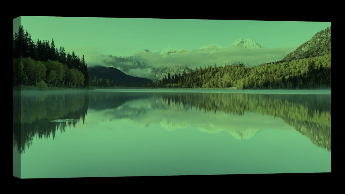 Landscapes No. 081, glowing at night