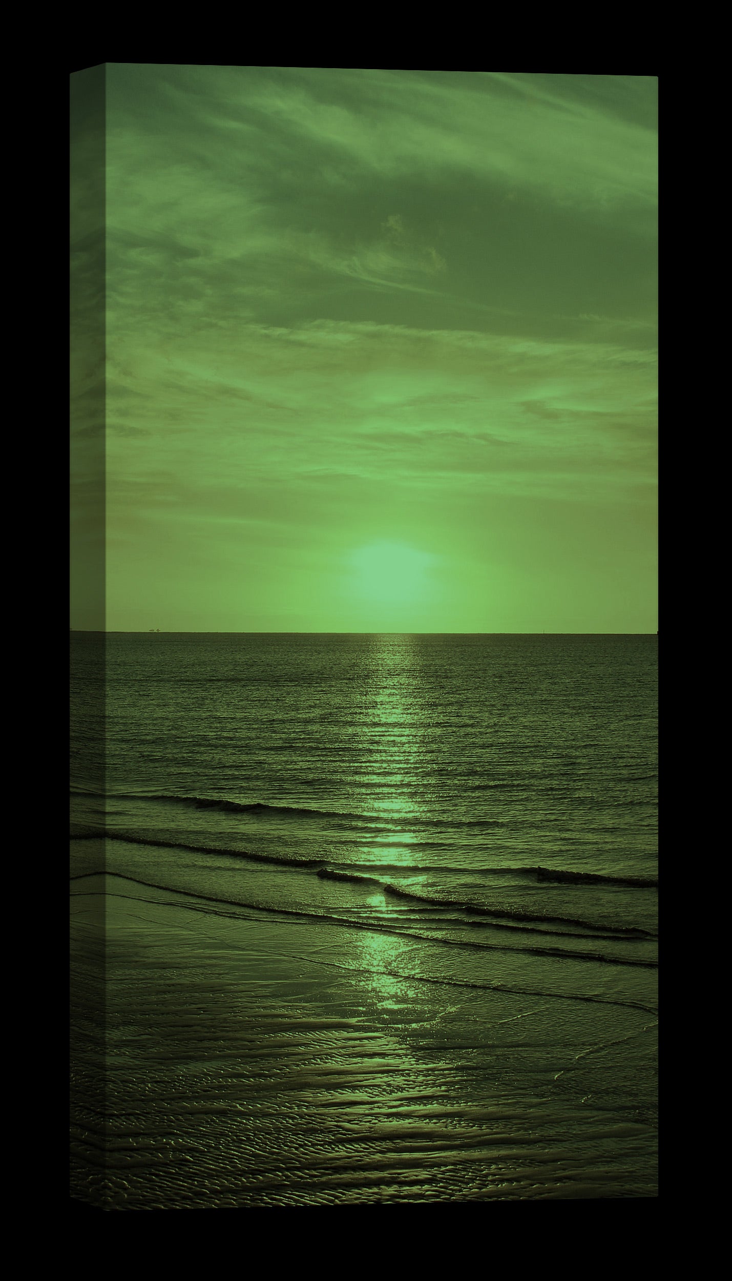 Landscapes No. 083, glowing at night