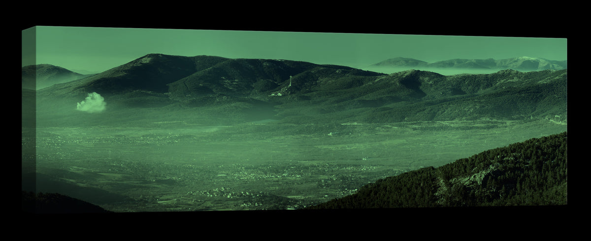 Landscapes No. 088, glowing at night