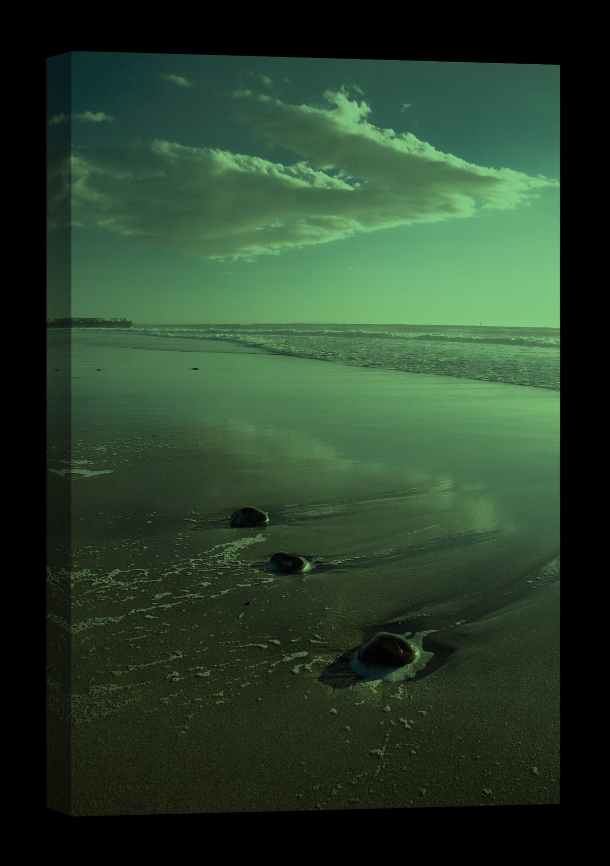 Landscapes No. 094, glowing at night
