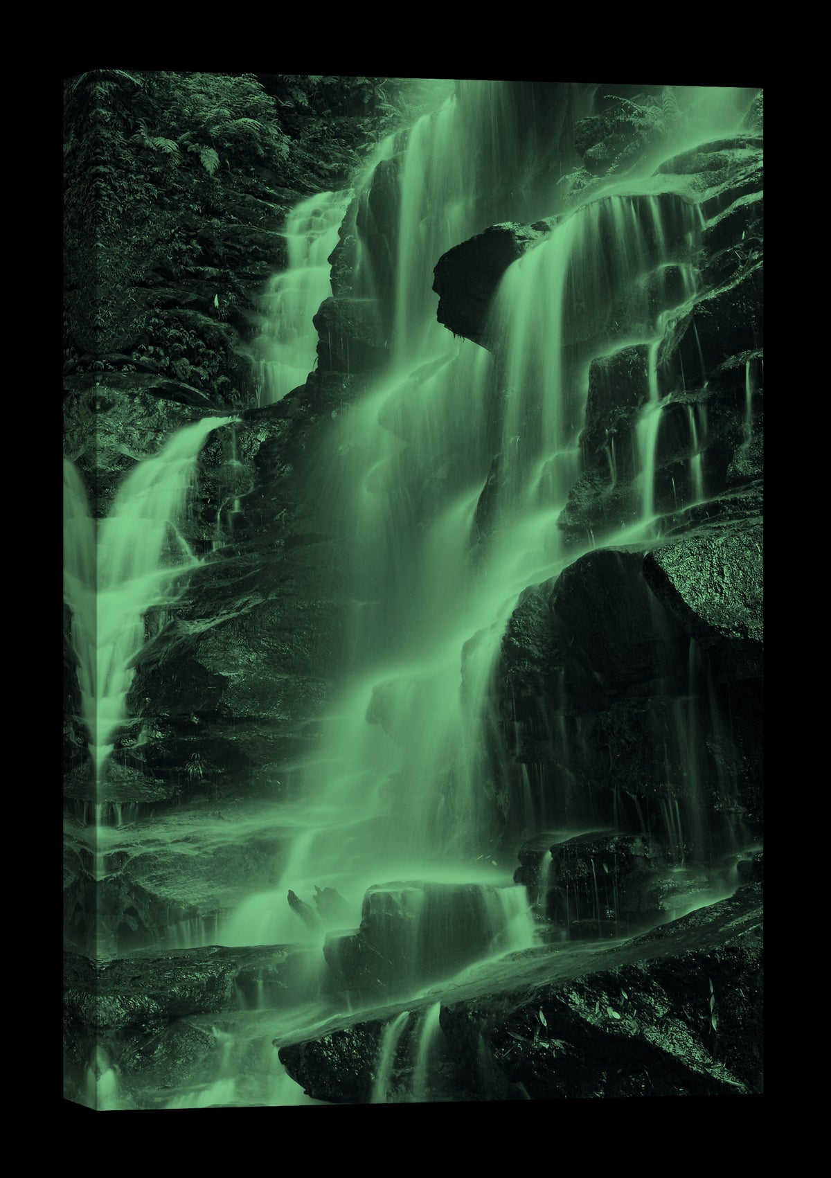Landscapes No. 096, glowing at night