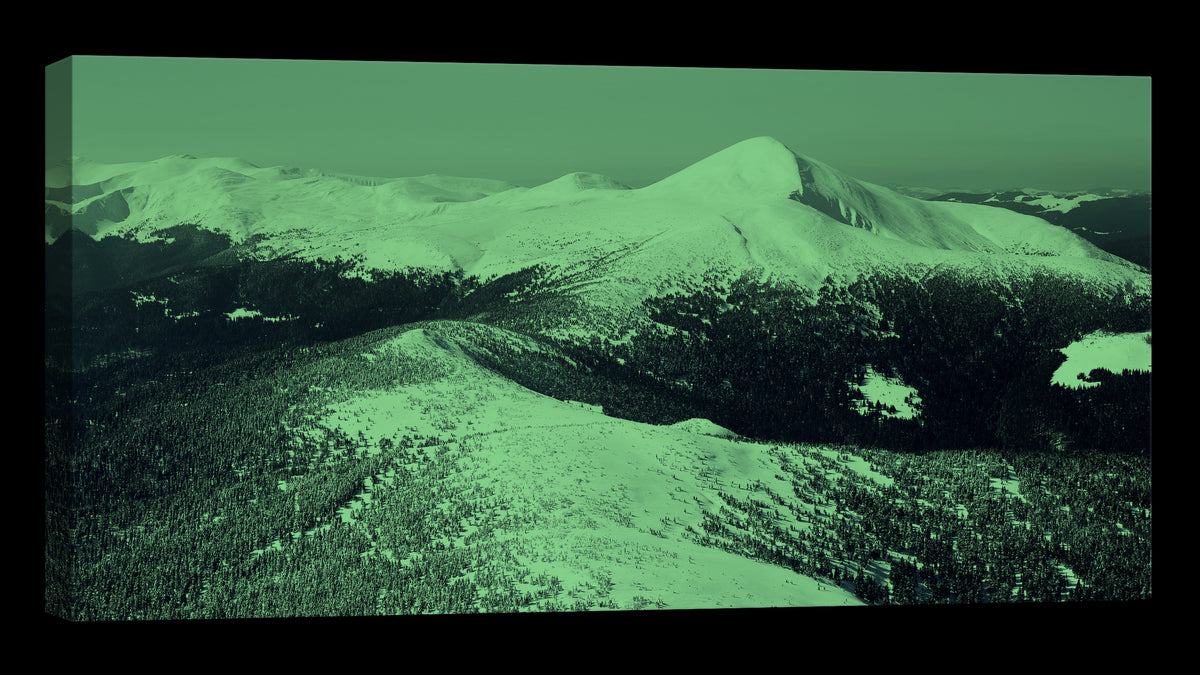 Landscapes No. 099, glowing at night