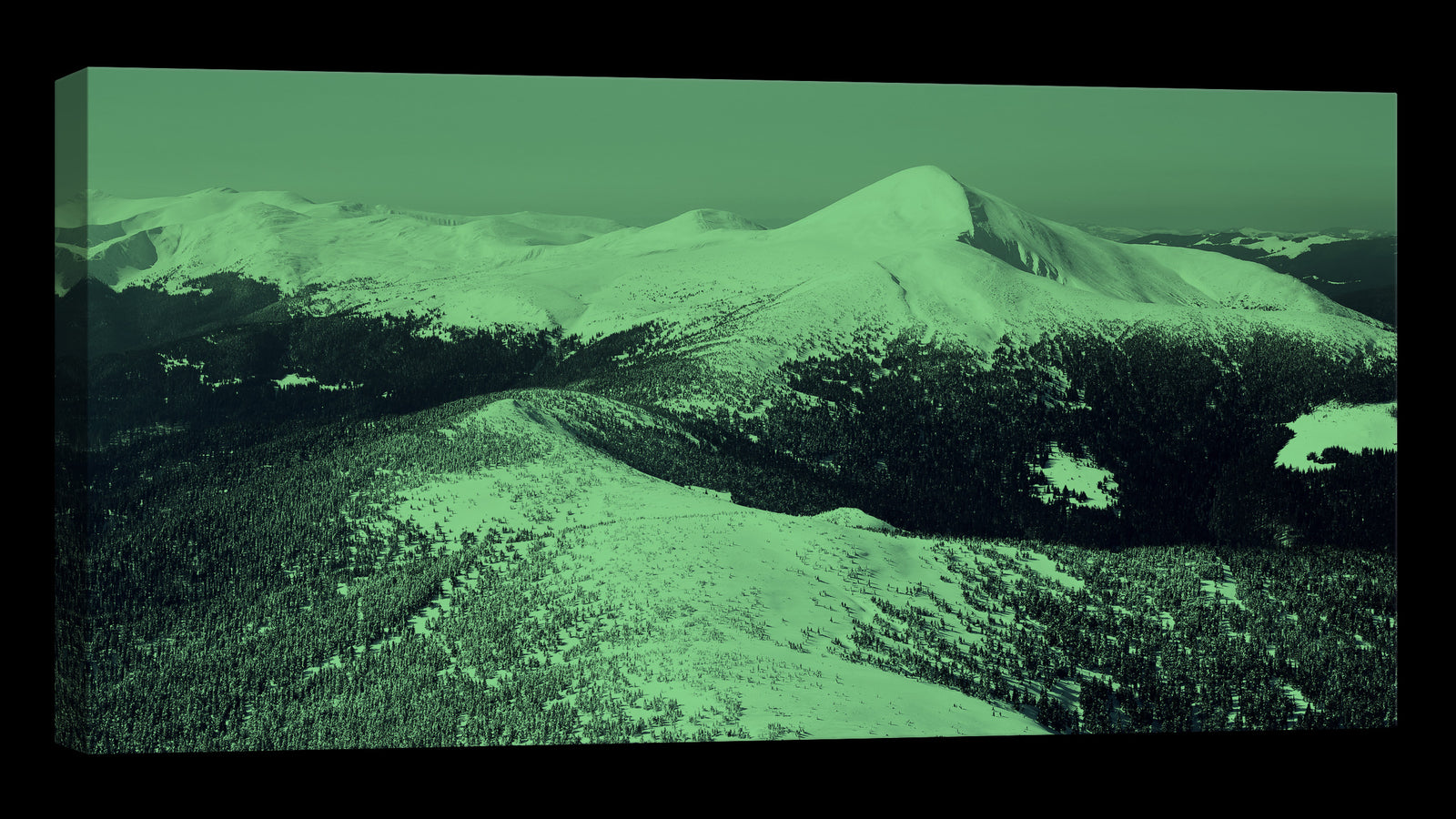 Landscapes No. 099, glowing at night