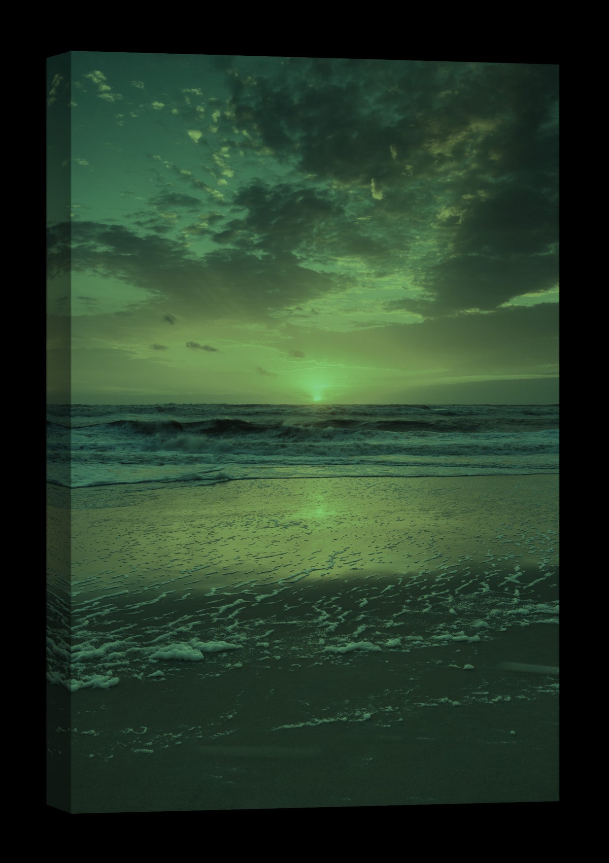 Landscapes No. 102, glowing at night