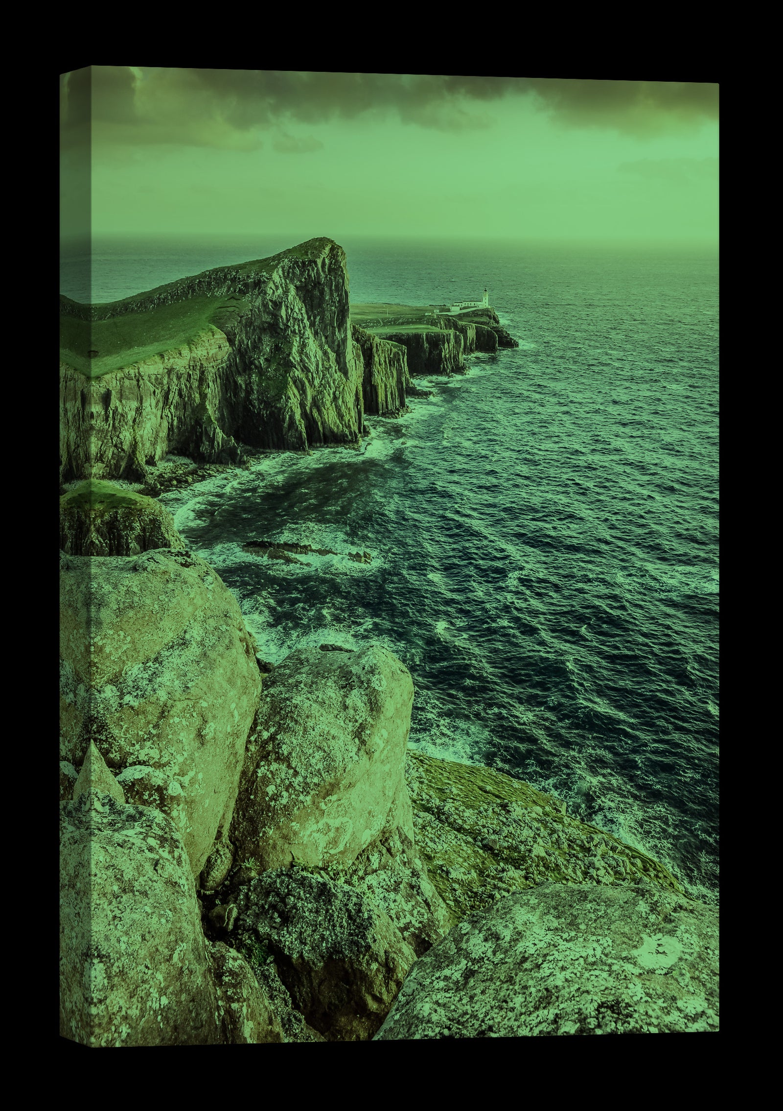 Landscapes No. 104, glowing at night