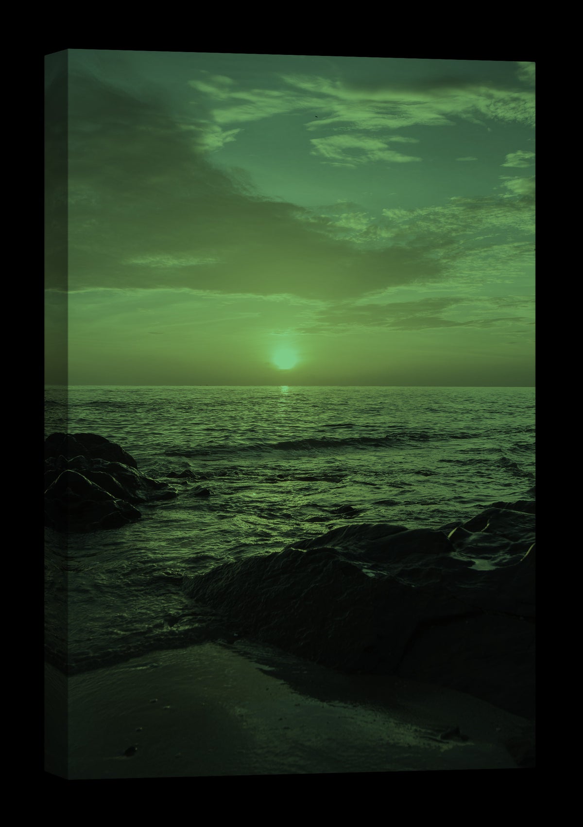 Landscapes No. 116, glowing at night