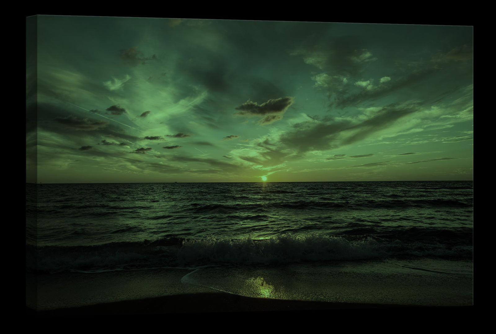Landscapes No. 120, glowing at night