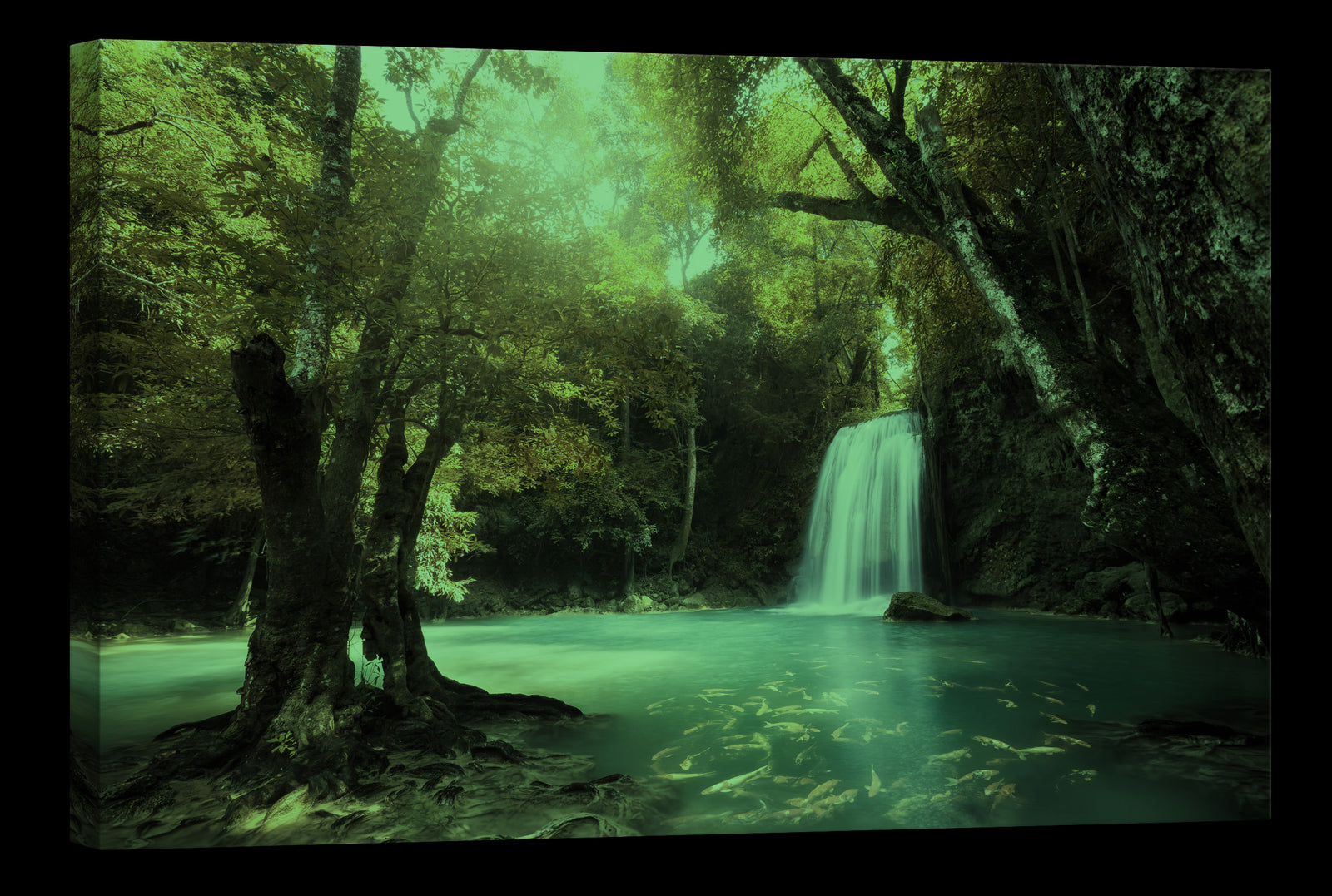 Landscapes No. 152, glowing at night