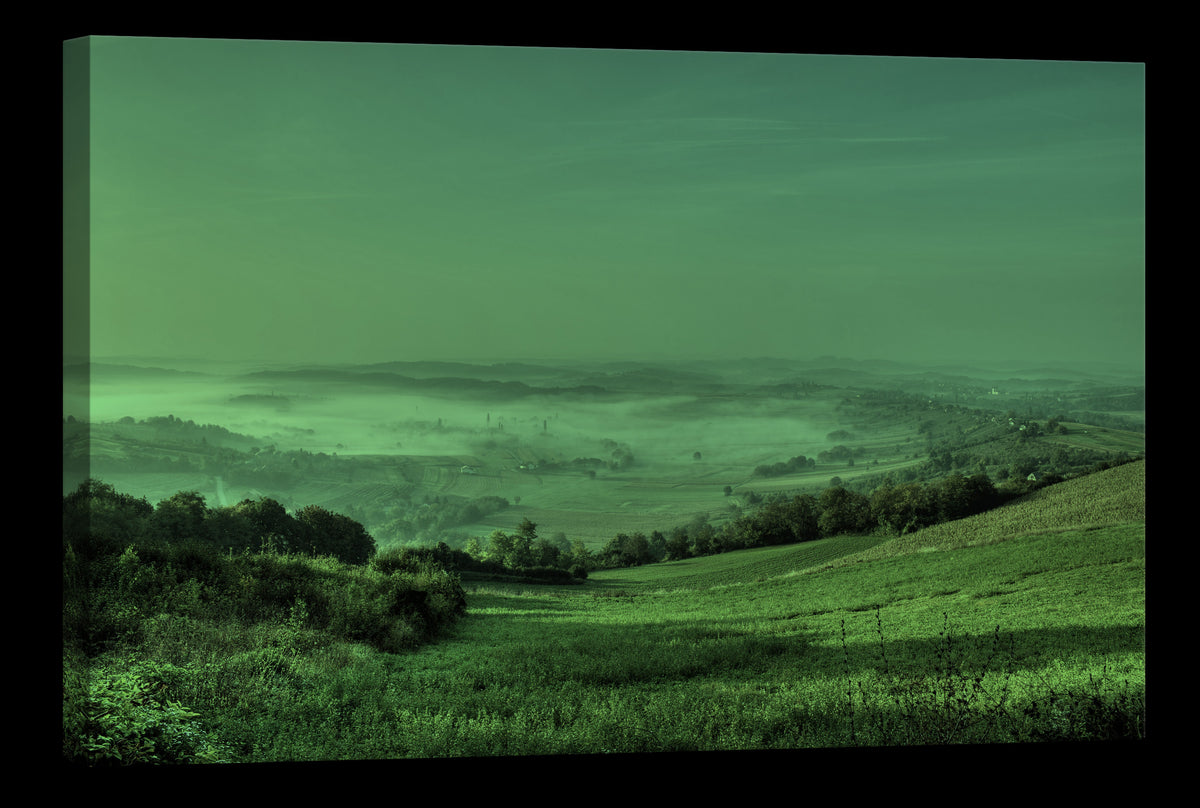 Landscapes No. 174, glowing at night