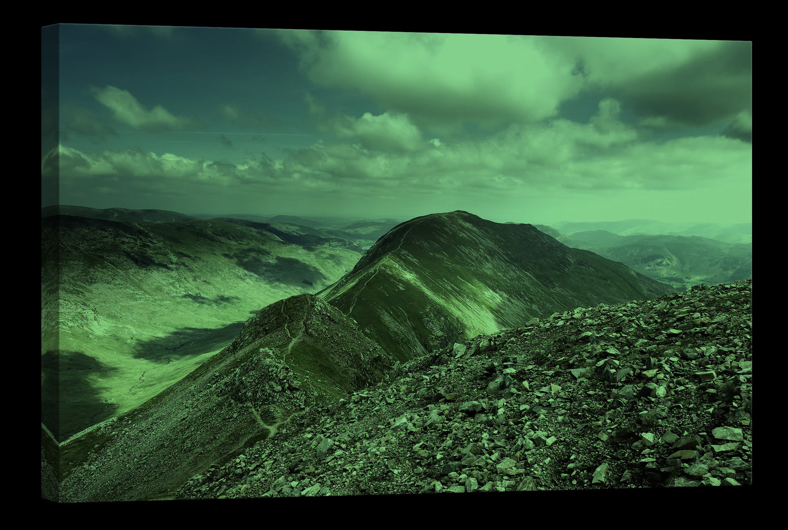 Landscapes No. 183, glowing at night